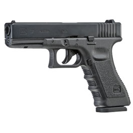Glock 17 Gen. 3 mit Metallschlitten CO2 BlowBack 6mm BB schwarz