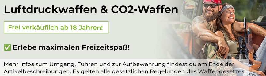 Luftdruckwaffen, CO2-Waffen