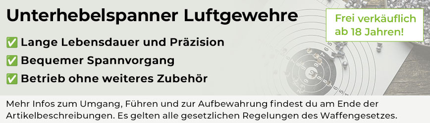 Unterhebelspanner Luftgewehre