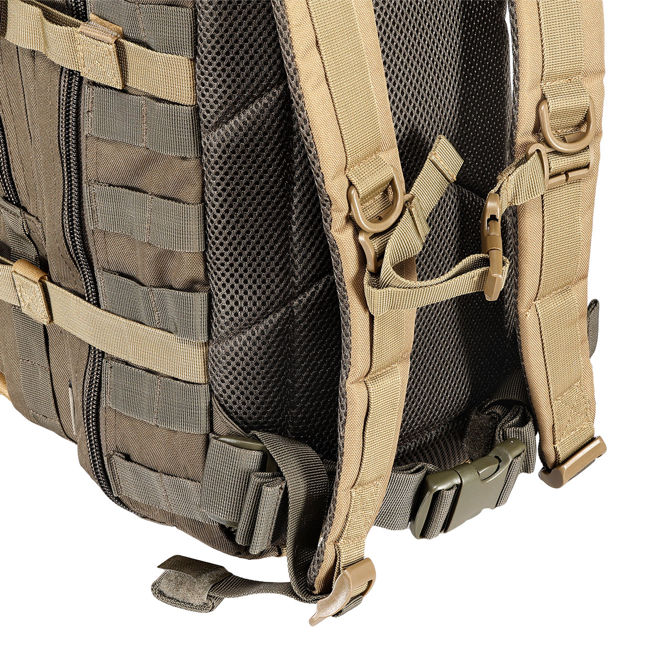 Mil-Tec Rucksack Assault Ranger Pack 20 Liter green/coyote Bild 8