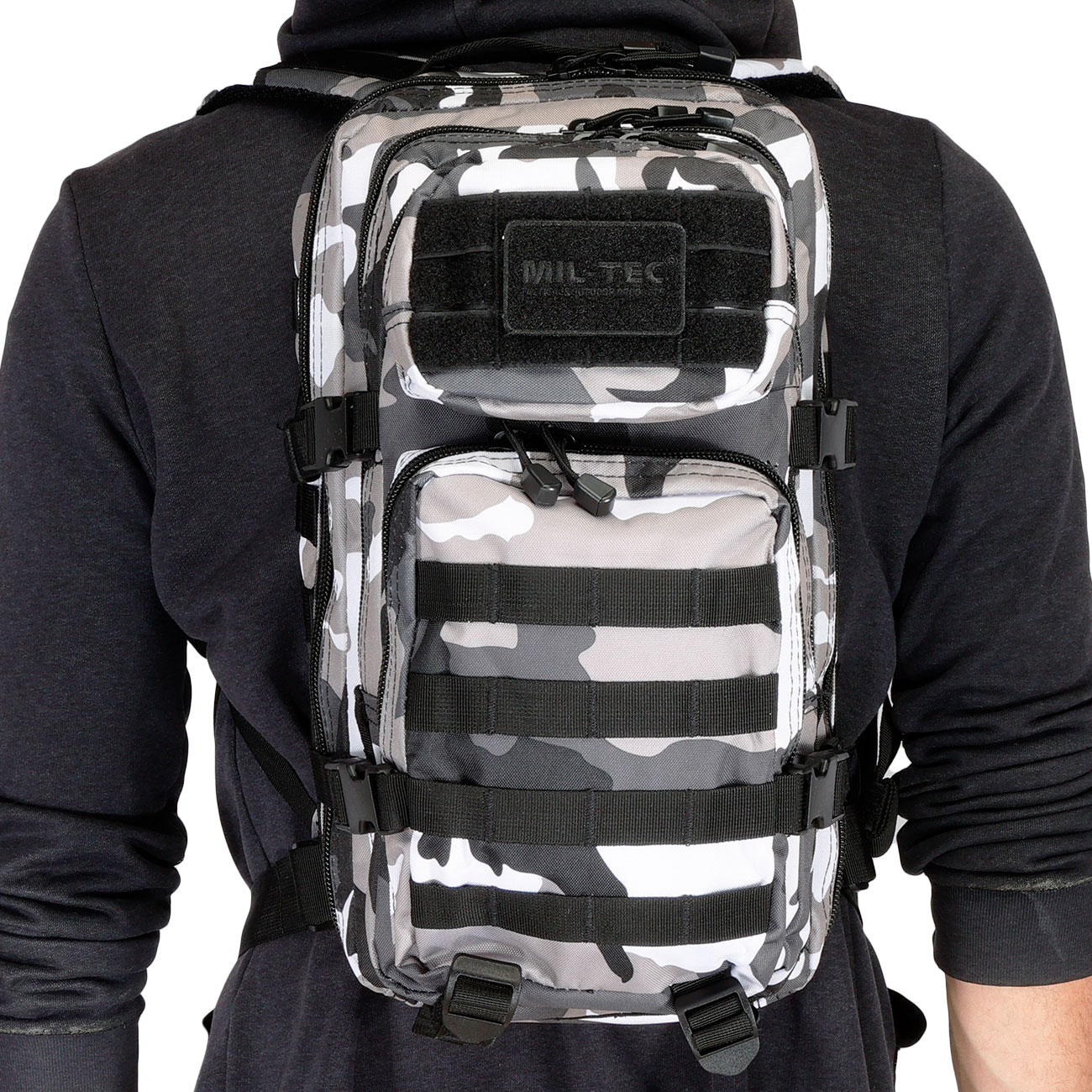 Mil-Tec Rucksack Assault Ranger Pack 20 Liter urban camo Bild 9