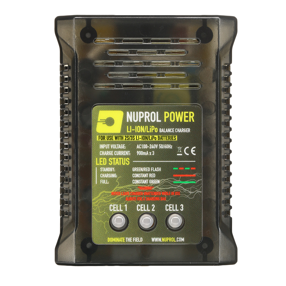 Chargeur de batterie Lipo 2S / 3S Nuprol