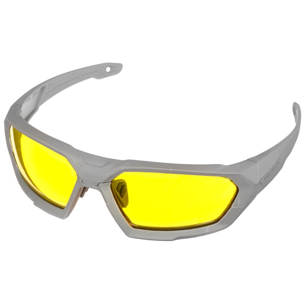 Revision Sonnenbrille ShadowStrike Yellow Deluxe Kit grau inkl. 3 Wechselglsern und Brillenetui Bild 2