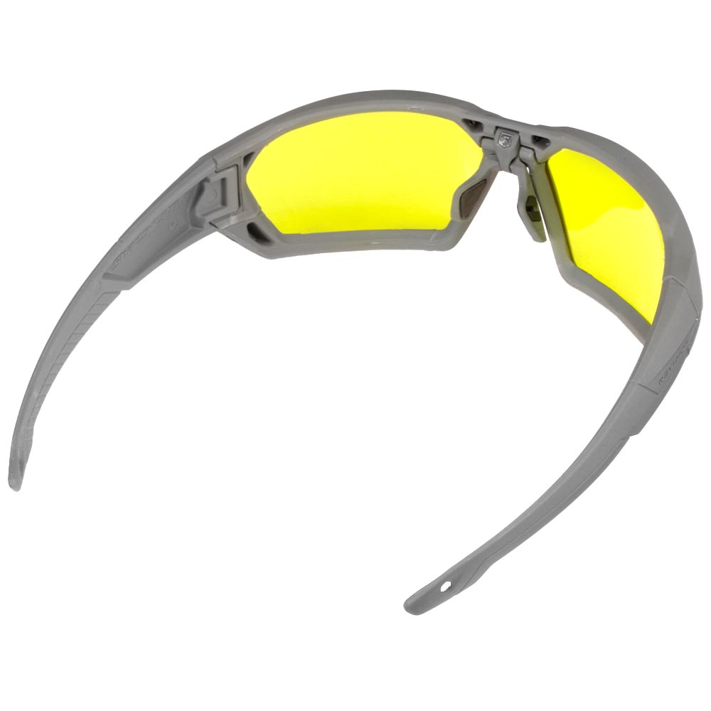 Revision Sonnenbrille ShadowStrike Yellow Deluxe Kit grau inkl. 3 Wechselglsern und Brillenetui Bild 5