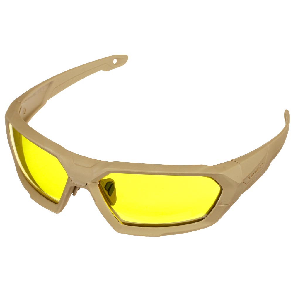 Revision Sonnenbrille ShadowStrike Yellow Deluxe Kit tan inkl. 3 Wechselglsern und Brillenetui Bild 1