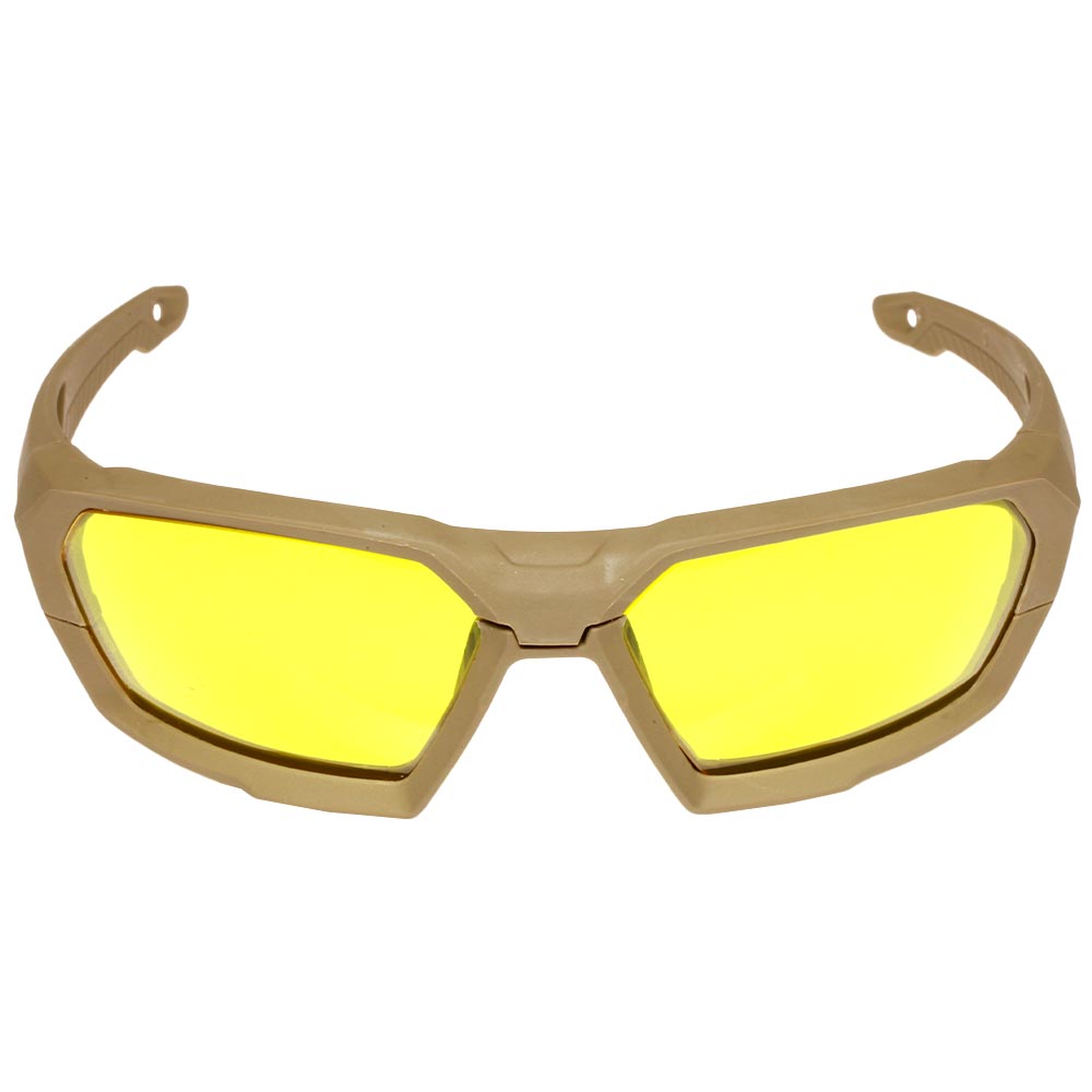 Revision Sonnenbrille ShadowStrike Yellow Deluxe Kit tan inkl. 3 Wechselglsern und Brillenetui Bild 4