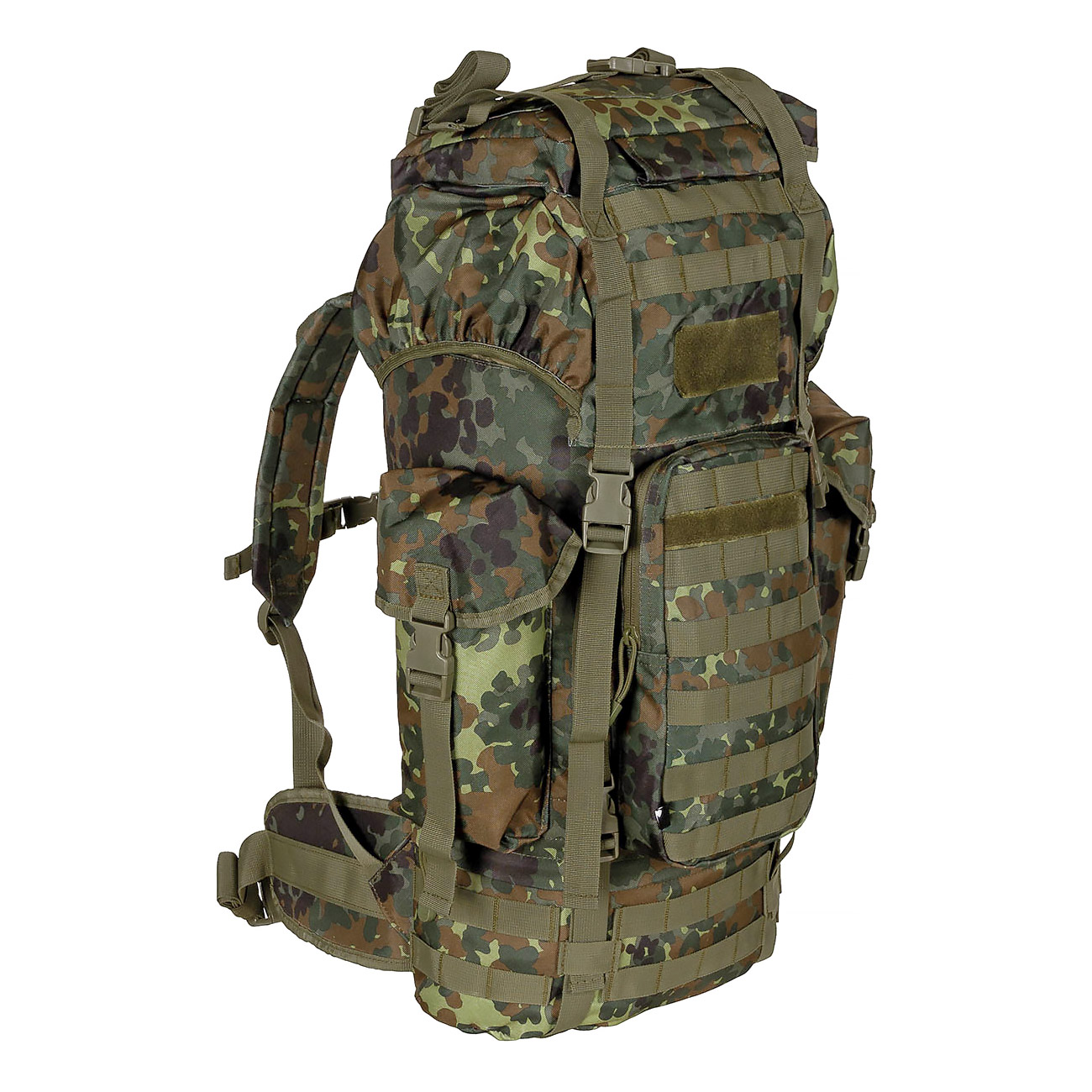 MFH BW Rucksack Molle 65 Liter flecktarn