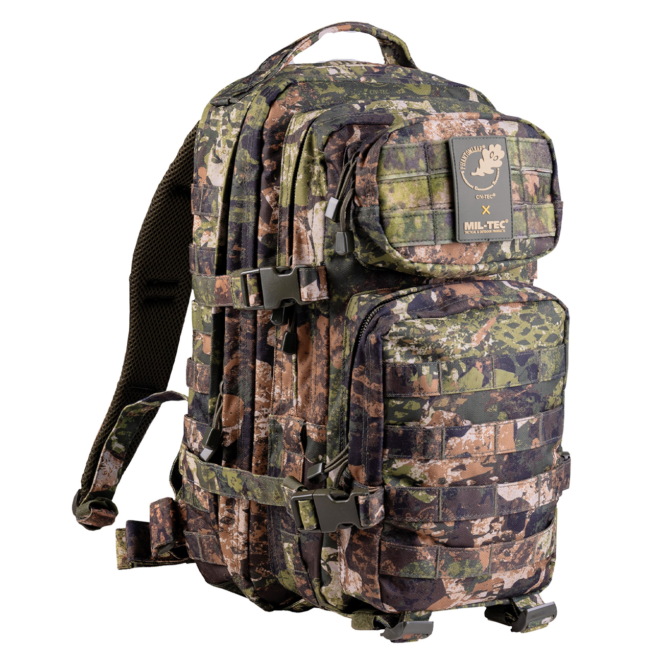 Mil-Tec Rucksack Assault Pack 20 Liter Phantomleaf WASP Z3A