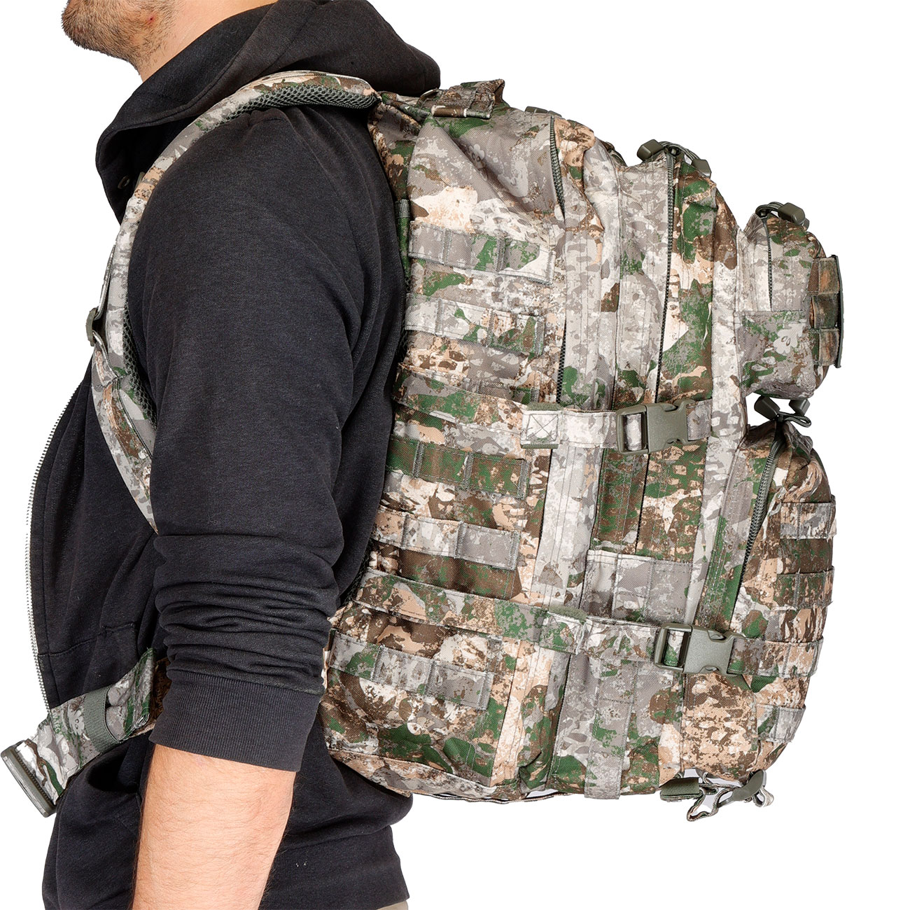 Mil-Tec Rucksack Assault Pack Laser Cut large 36L Phantomleaf WASP I Z1B Bild 11