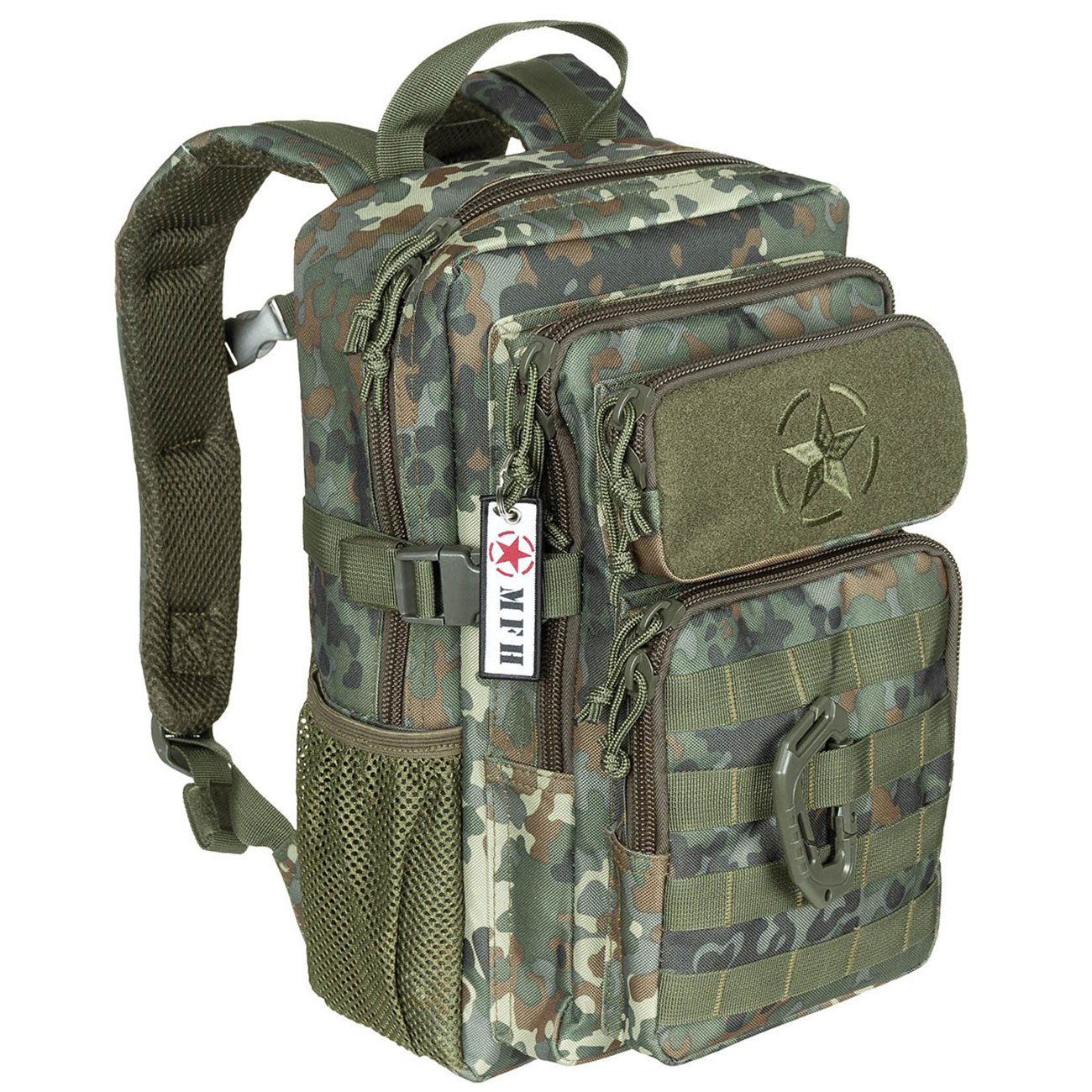 MFH Kinderrucksack Assault Youngster 15 Liter flecktarn