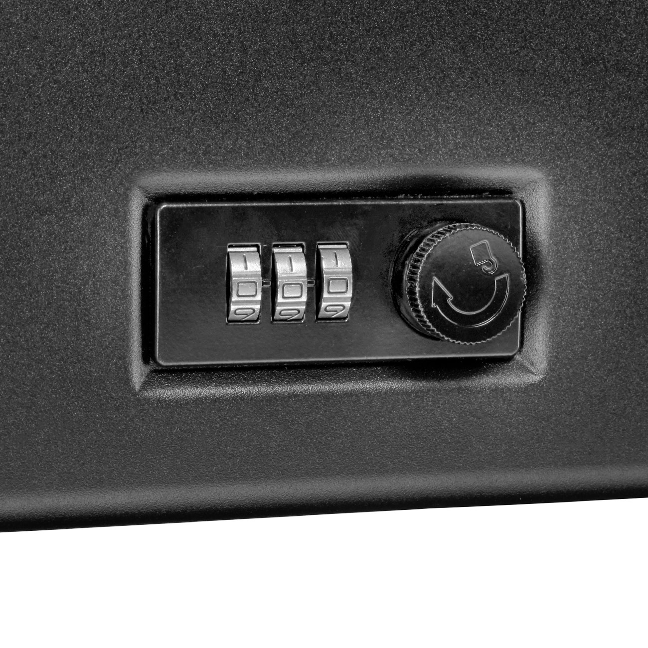 Umarex Waffentresor Handgun Safe mit Zahlenschloss und Stahlseil 300 x 200 mm schwarz Bild 6