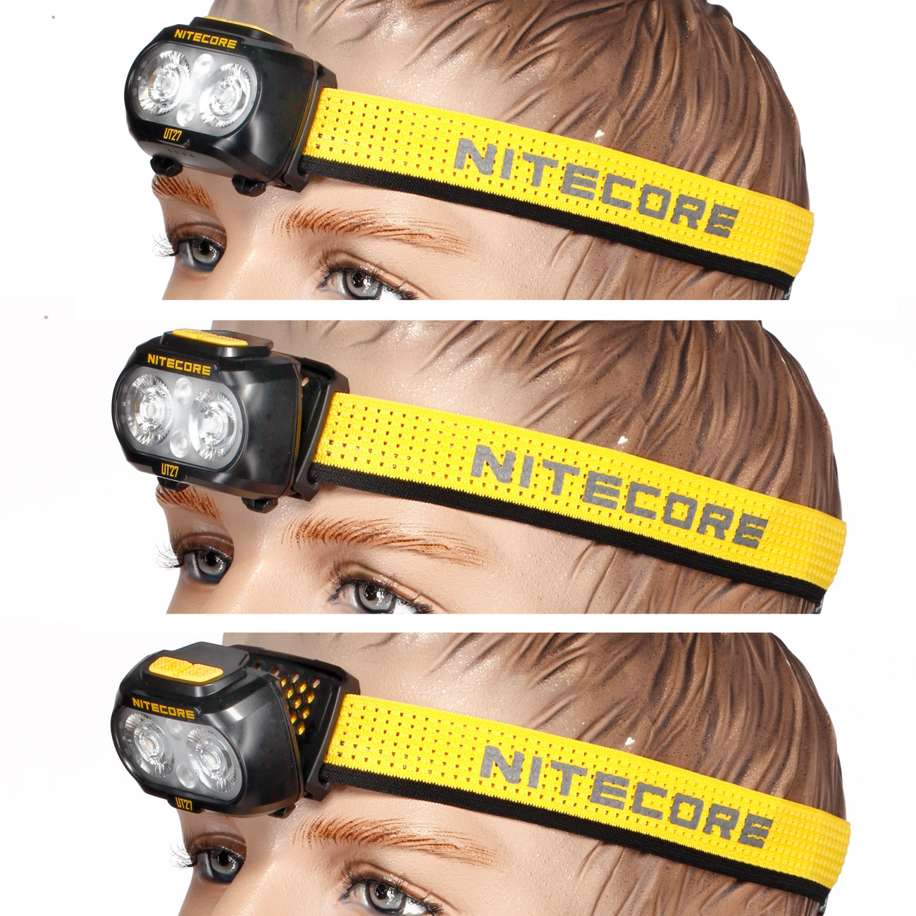 Nitecore LED-Stirnlampe UT27 V2 Dual Power 800 Lumen schwarz Bild 2