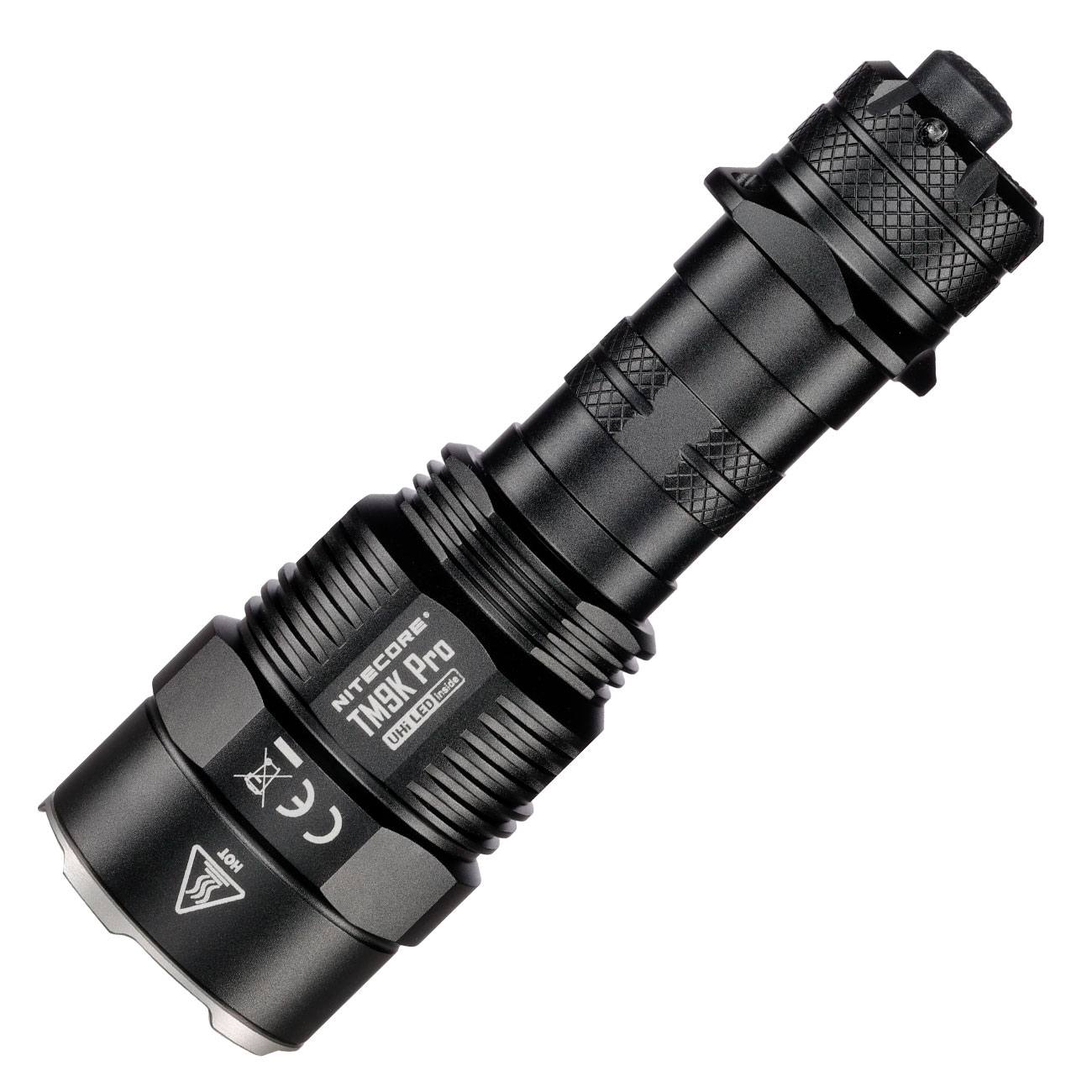 Nitecore LED Taschenlampe TM9K PRO 9900 Lumen schwarz inkl. Akku, Holster, Ladekabel, Lanyard und Grtelclip Bild 1