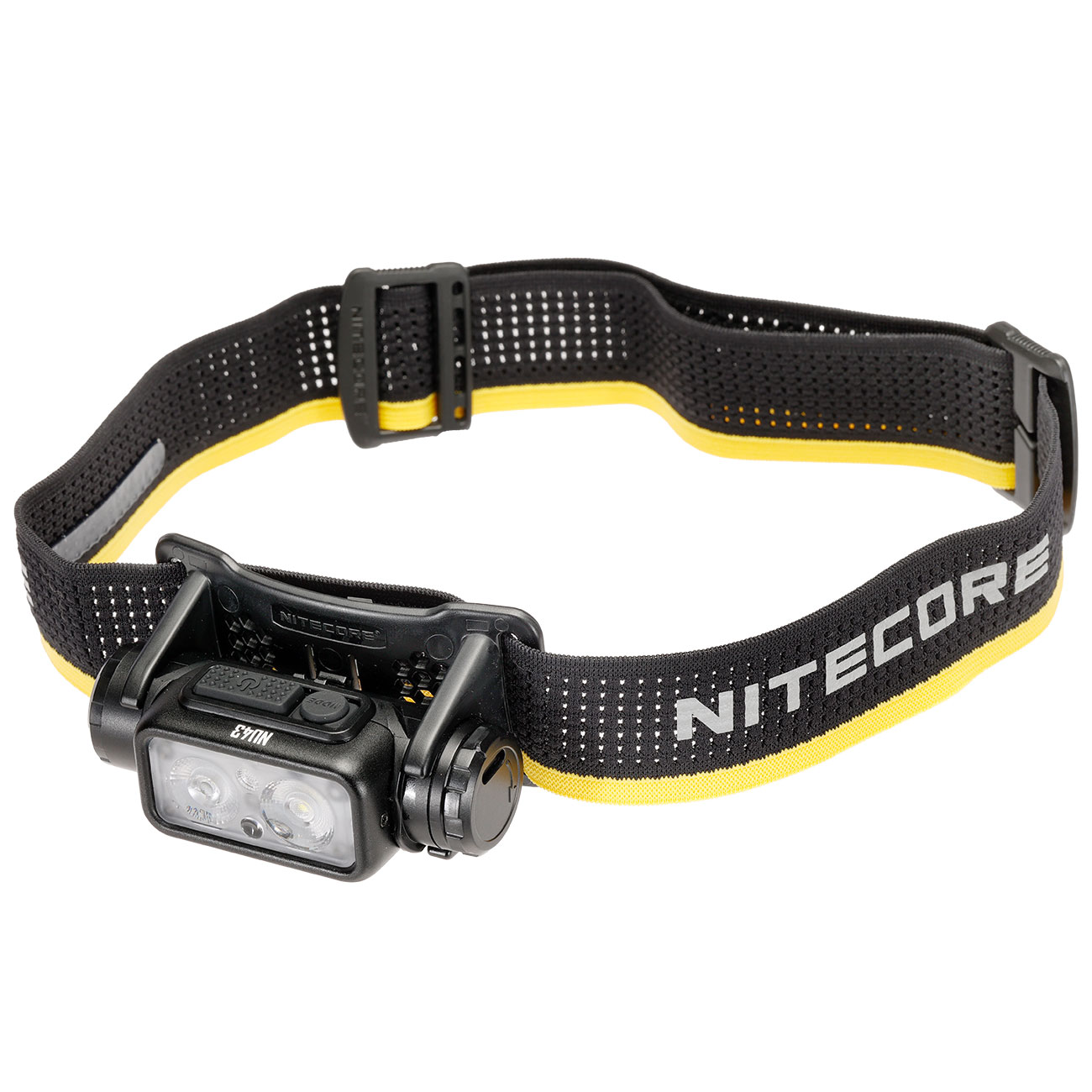 Nitecore LED-Stirnlampe NU43 - 1400 Lumen schwarz inkl. USB-C Ladekabel und Kopfband Bild 3