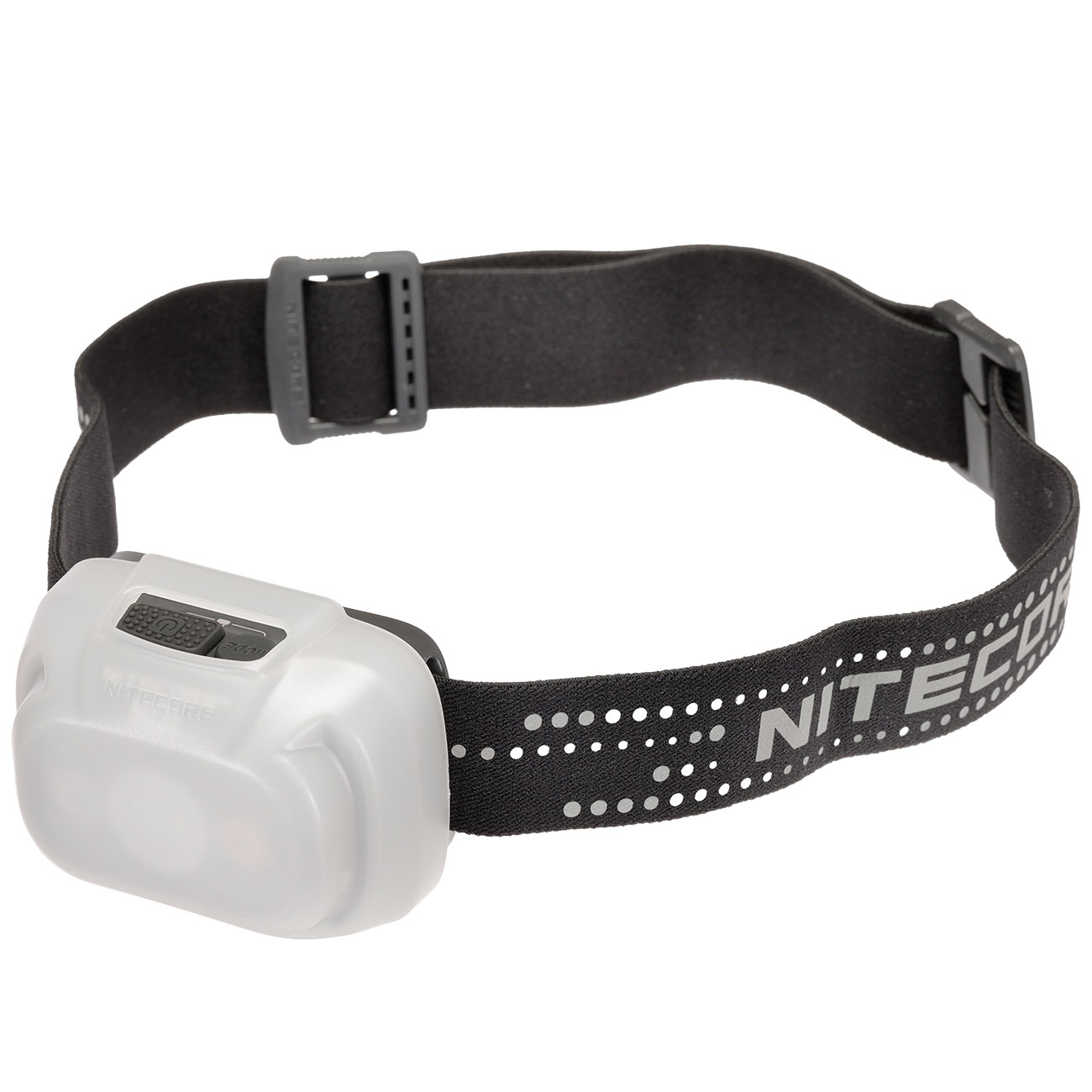 Nitecore LED-Stirnlampe NU31 - 550 Lumen grau inkl. USB-C Ladekabel, Kopfband und Diffusor-Kappe Bild 4