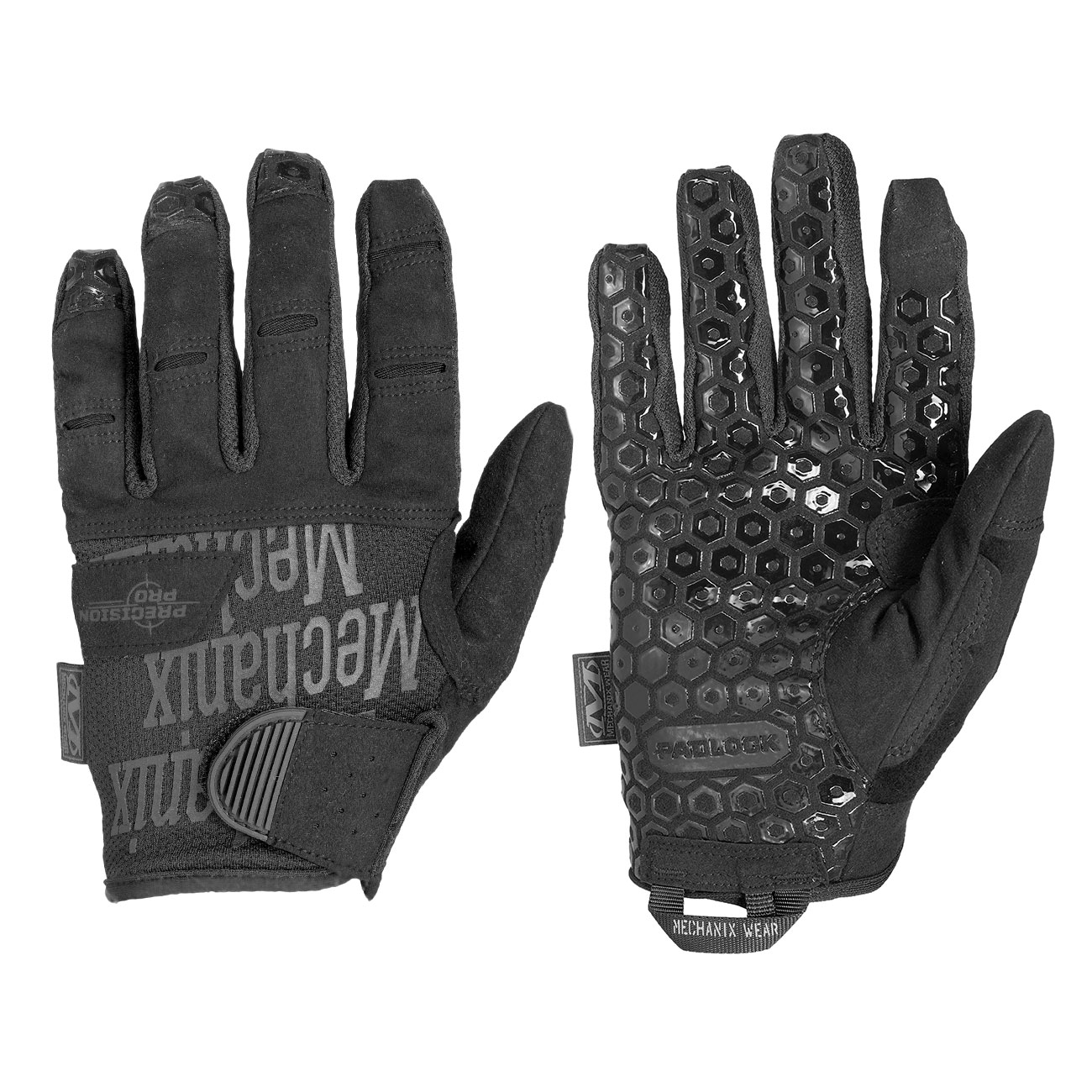 Mechanix Wear Precision Pro High-Dexterity Grip Handschuhe covert schwarz