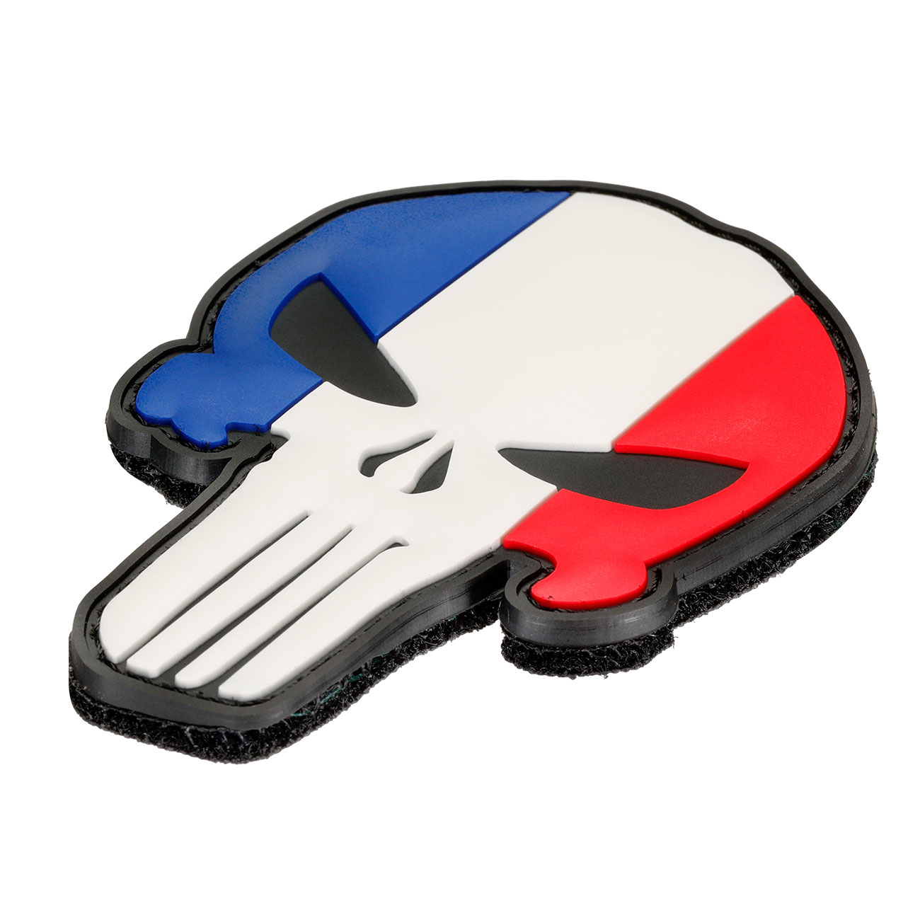 101 INC. 3D Rubber Patch mit Klettflche French Punisher fullcolor Bild 1