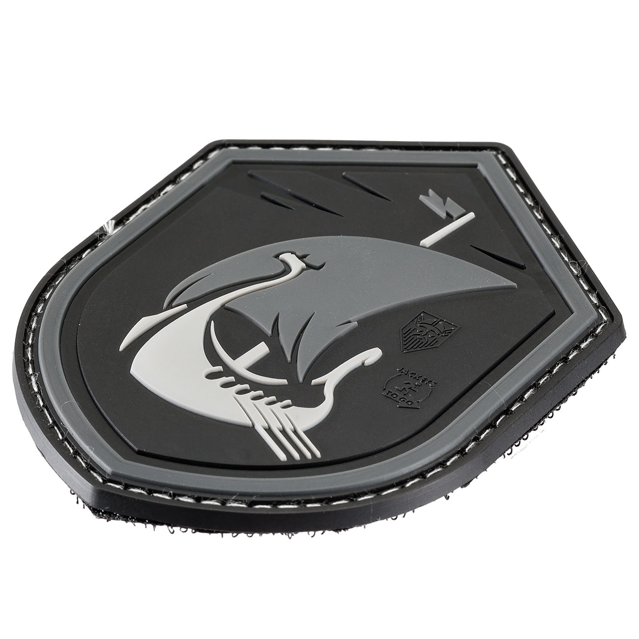 JTG 3D Rubber Patch Dragonship at night blackops Bild 1