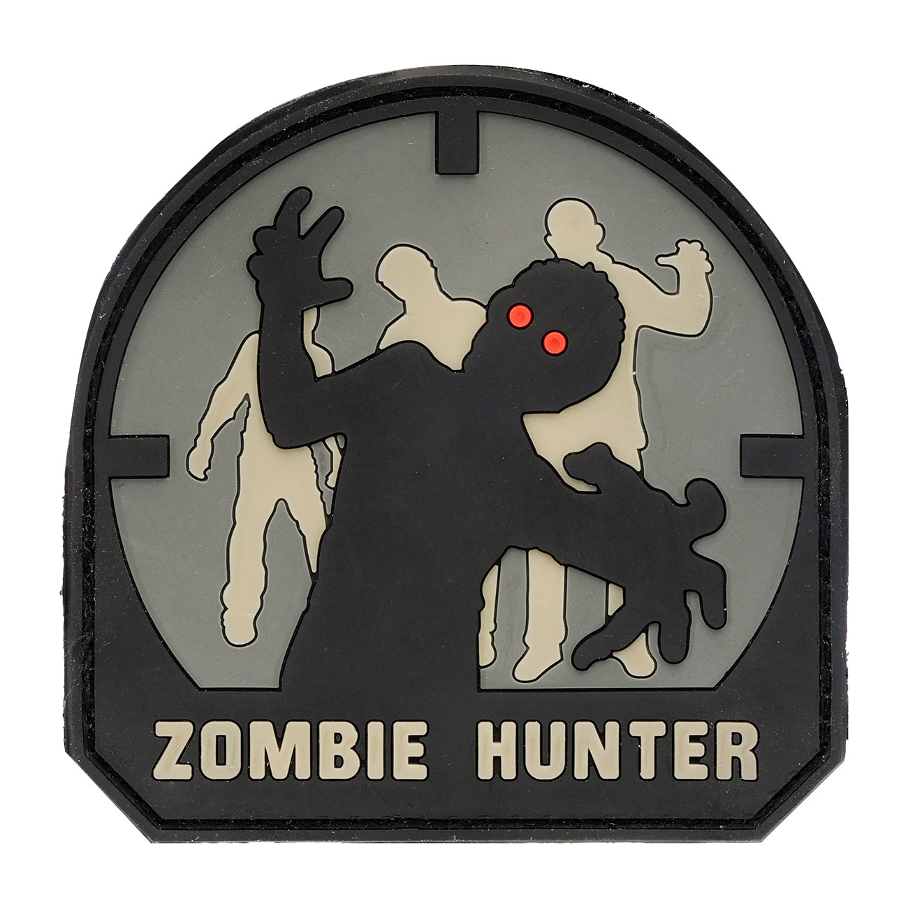 Mil-Spec Monkey 3D Rubber Patch Zombie Hunter ACU-A