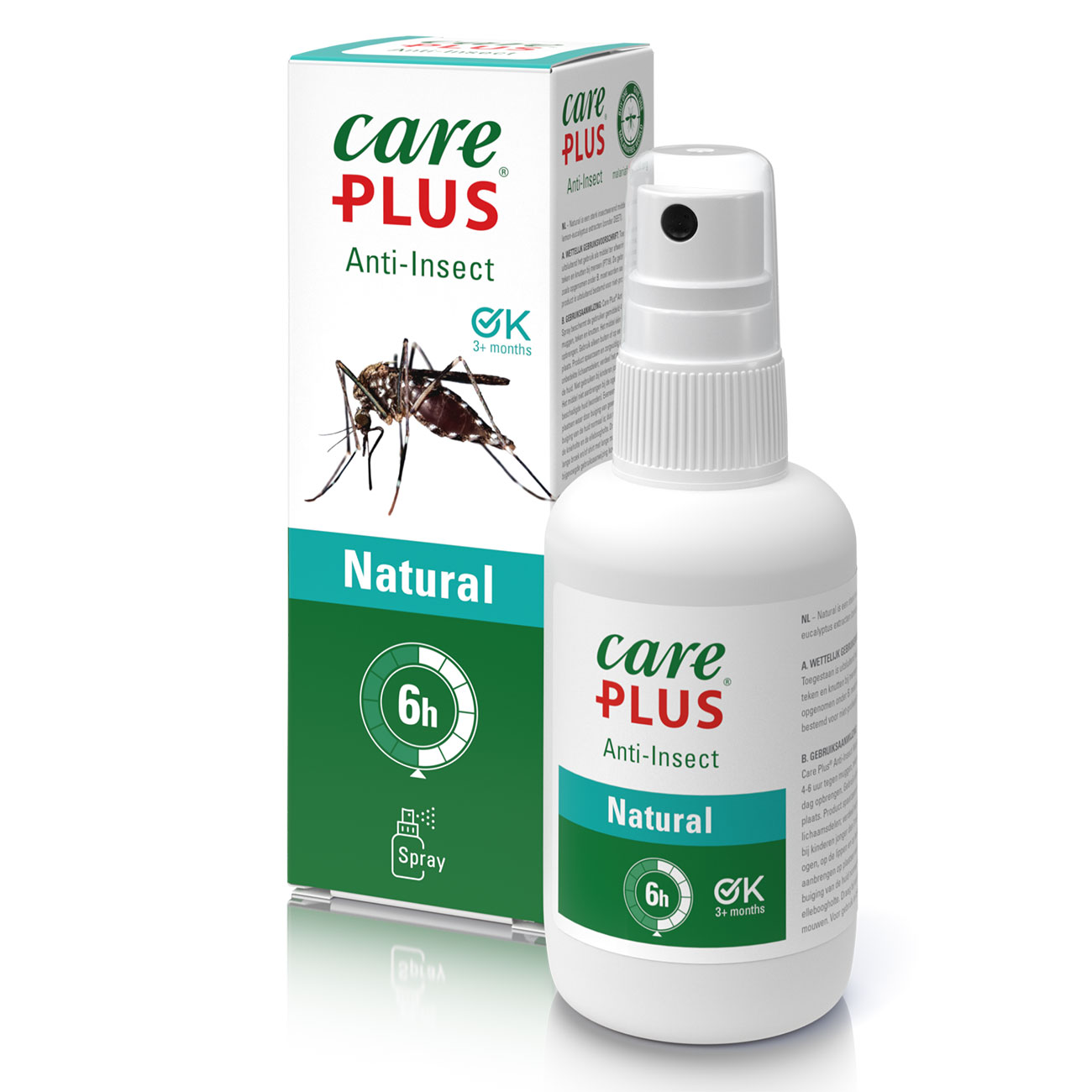 Care Plus Insektenspray Anti-Insect Natural 60 ml zur Abwehr von Insekten