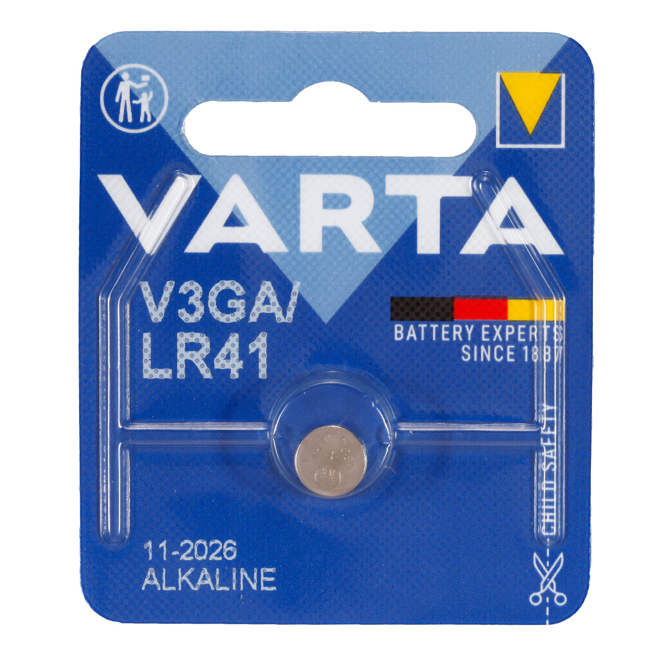 Varta Alkaline Batterie AG3 / LR41 1,5V - 1 Stck