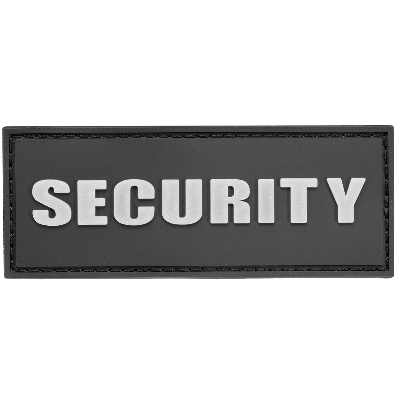 Mil-Tec 3D Rubber Patch mit Klettflche Security nachleuchtend