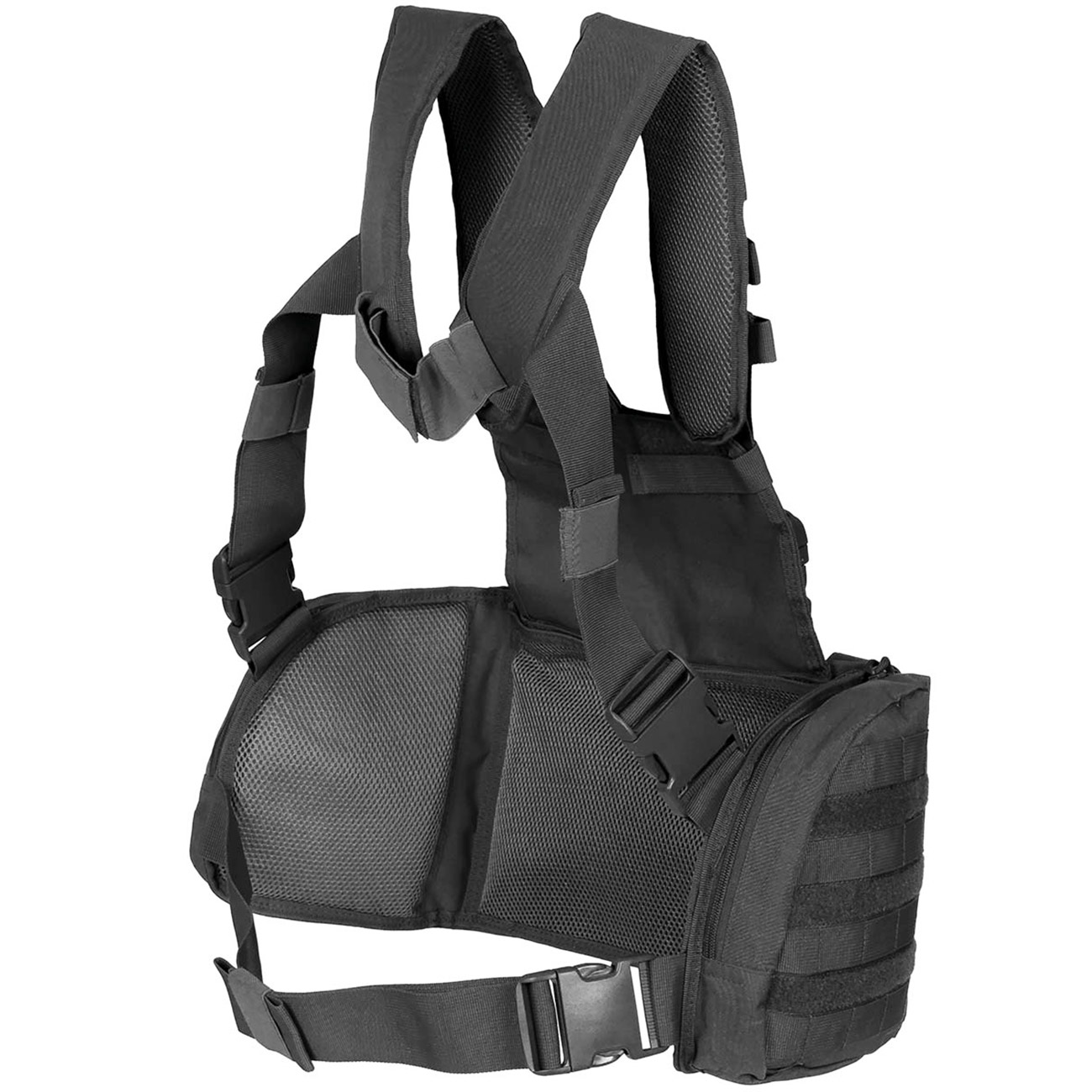 MFH Chest Rig Mission mit Modularsystem schwarz Bild 3