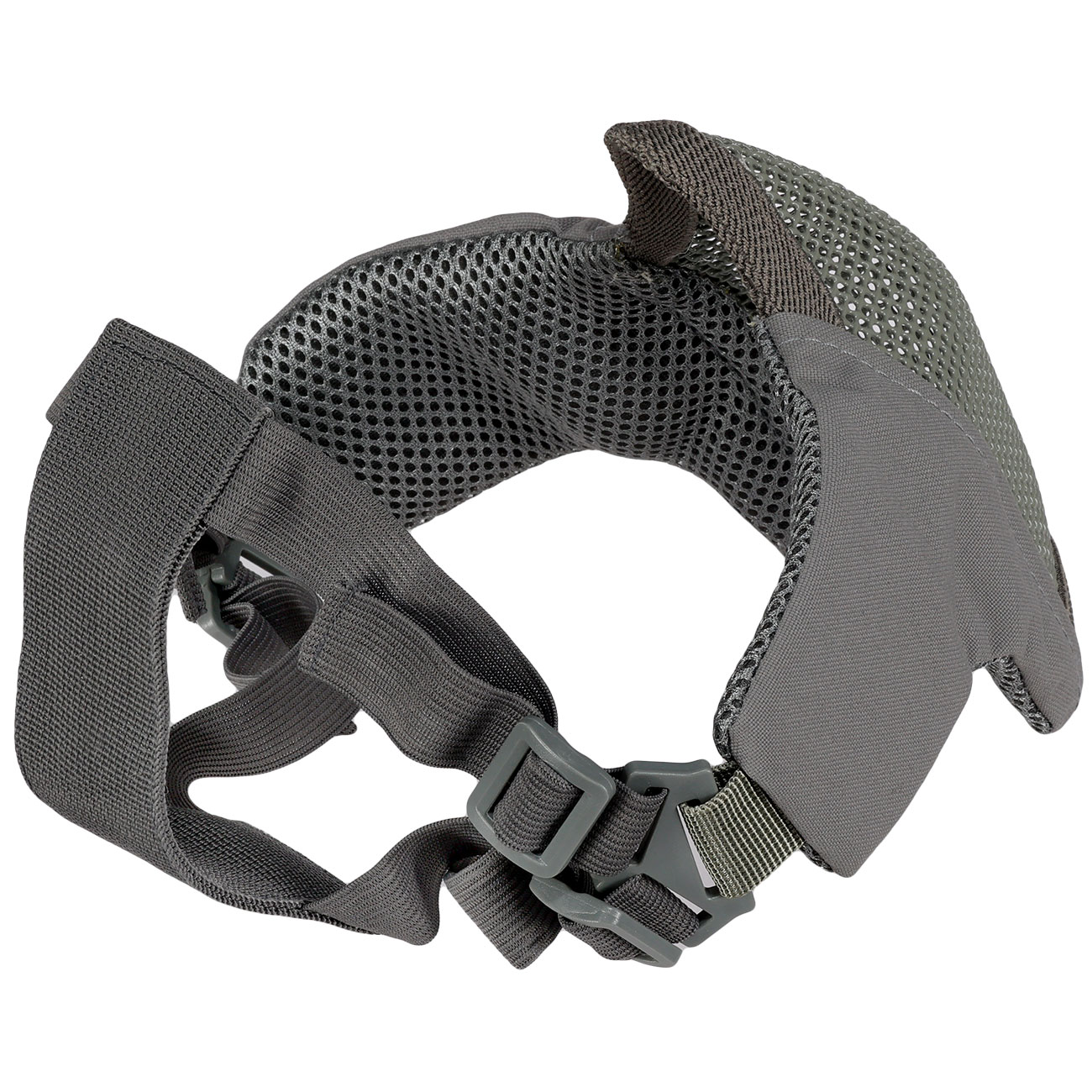 WoSport WST Glory Airsoft Gittermaske Lower Face grau Bild 7