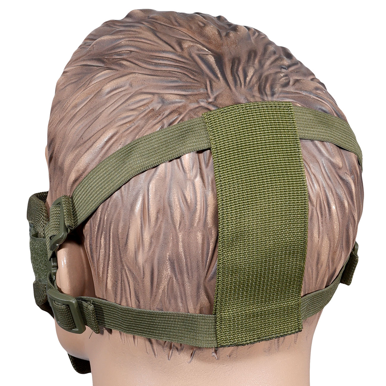 WoSport WST Scout V1 Airsoft Gittermaske Lower Face woodland Bild 3