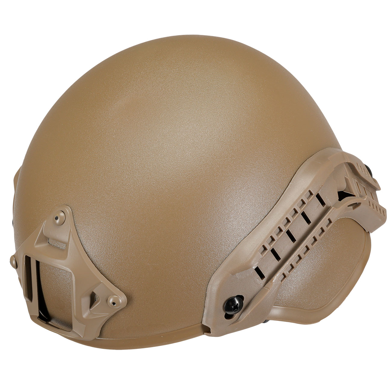 WoSport Airsoft Helm MICH 2000 Standard Style mit NVG Mount verstellbar tan Bild 6