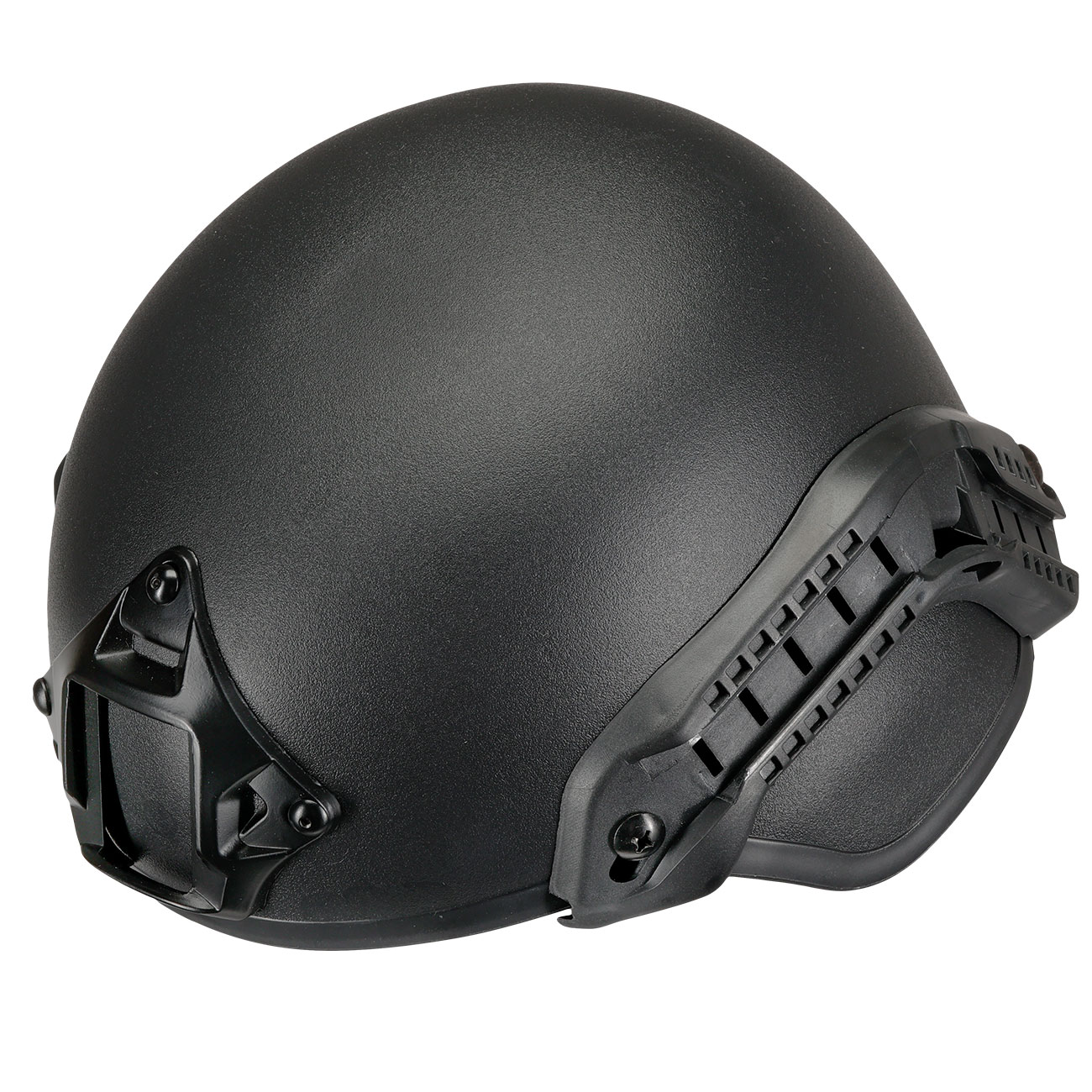 WoSport Airsoft Helm MICH 2000 Standard Style mit NVG Mount verstellbar schwarz Bild 6