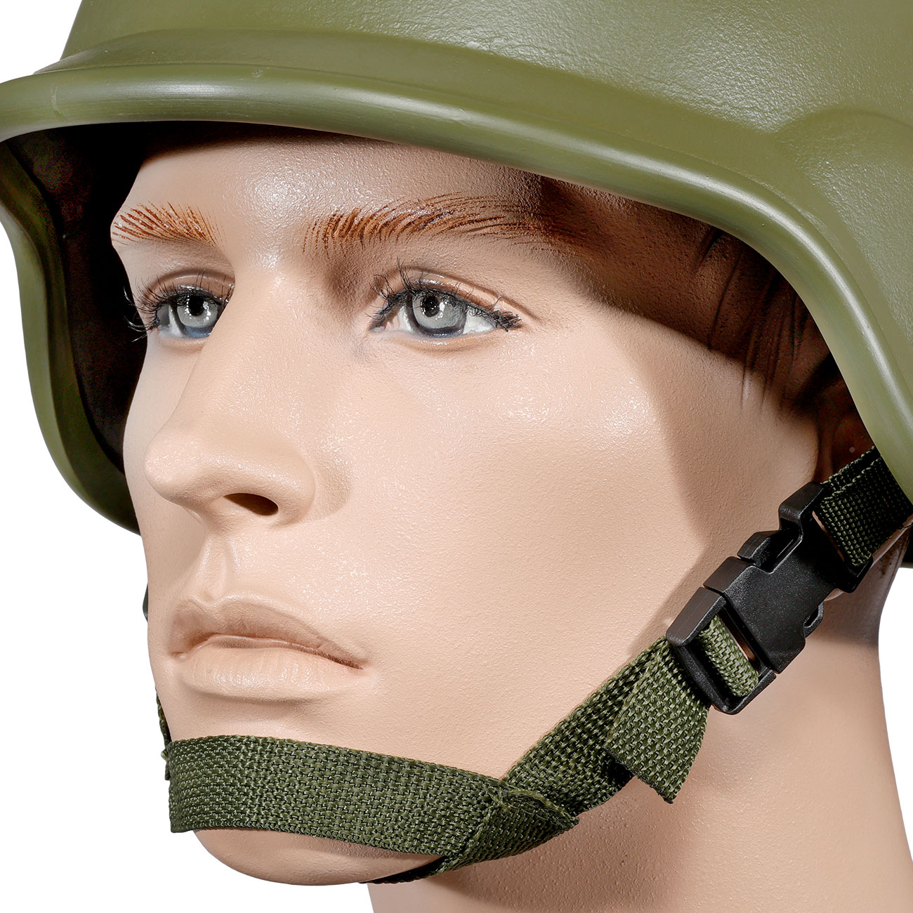 WoSport Airsoft Helm M88 PASGT-Style verstellbar oliv Bild 5