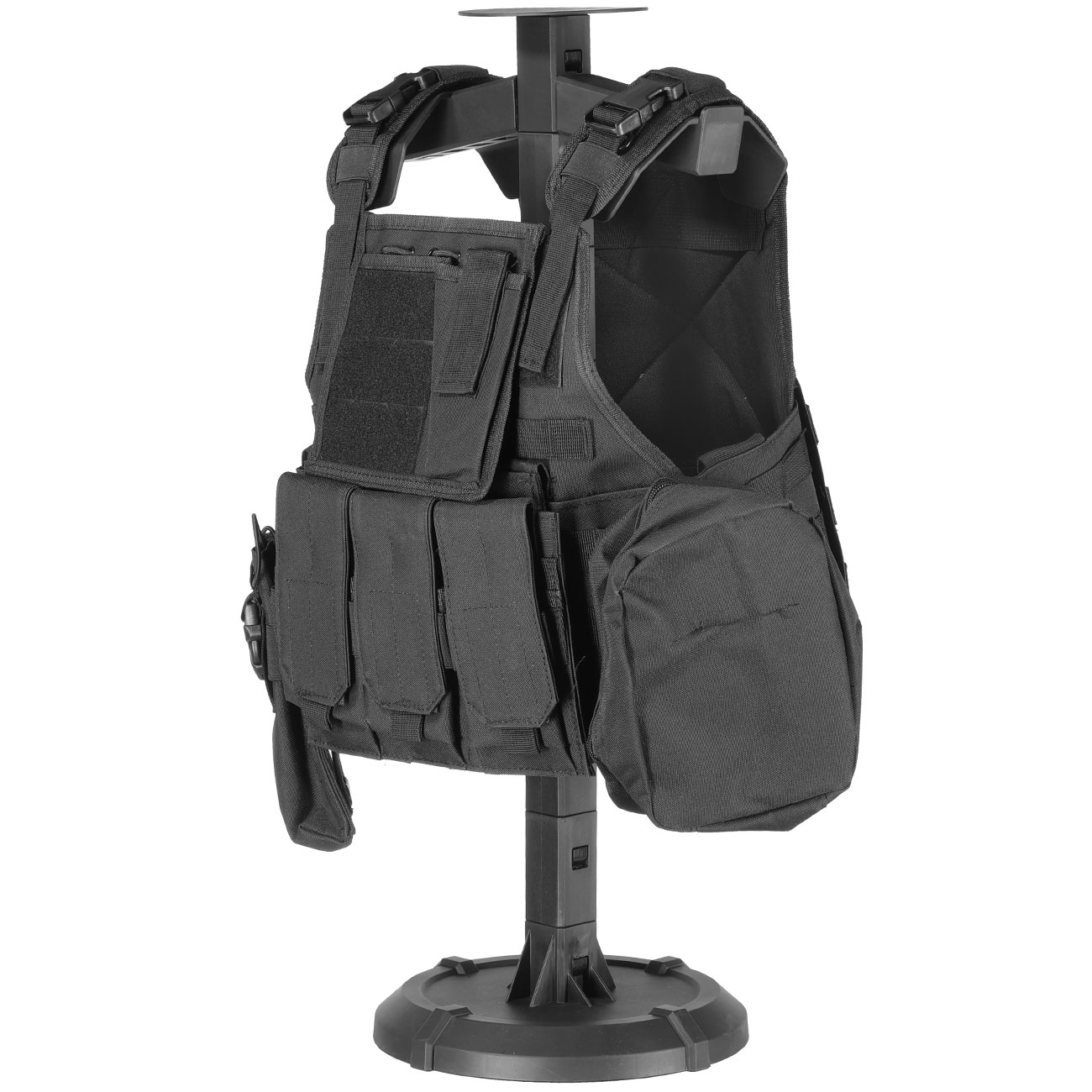 WoSport Tactical Equipment Stnder / Display f. Westen / Helme / Grtel schwarz Bild 8