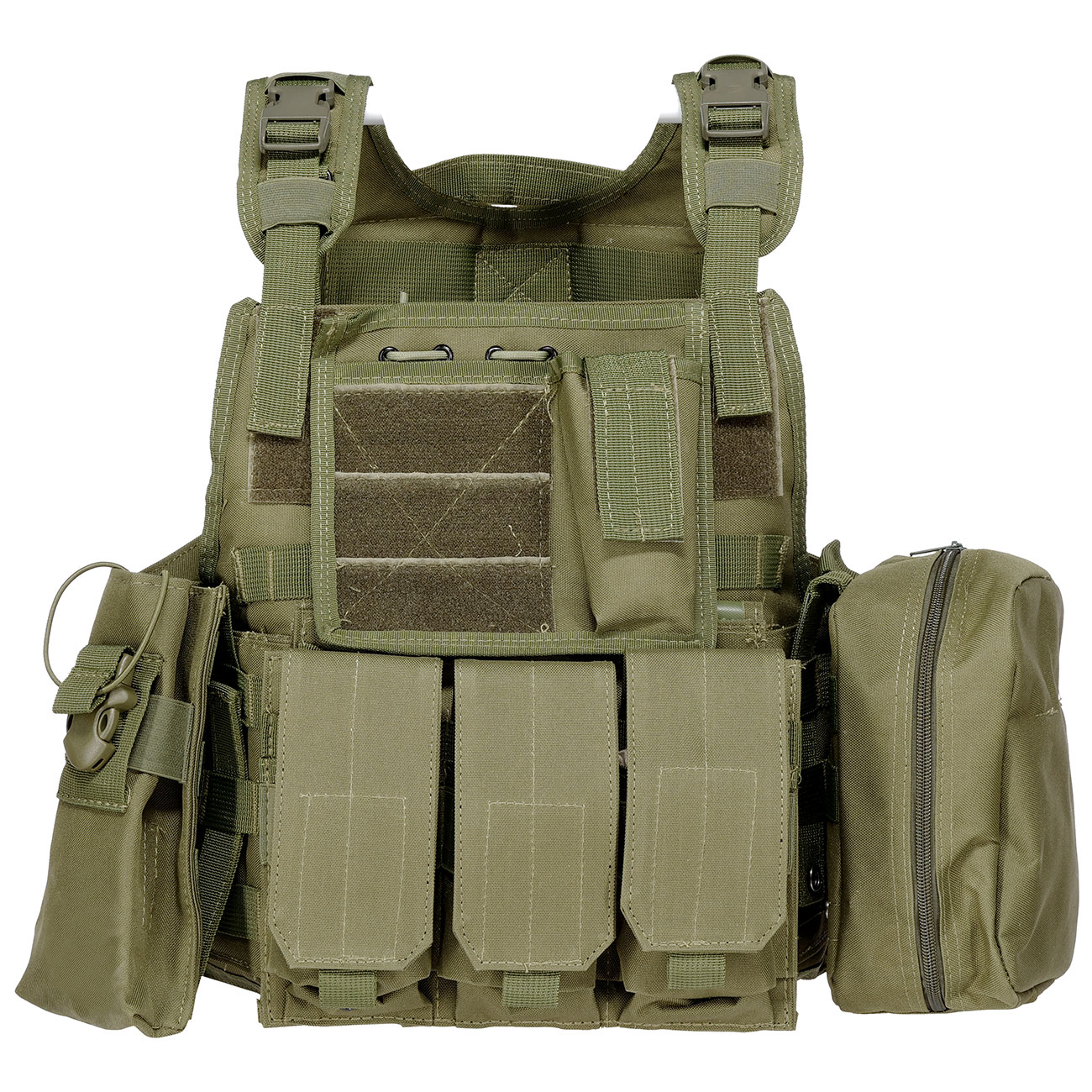 WoSport Kingrin M4 Tactical Molle Vest Einsatzweste oliv