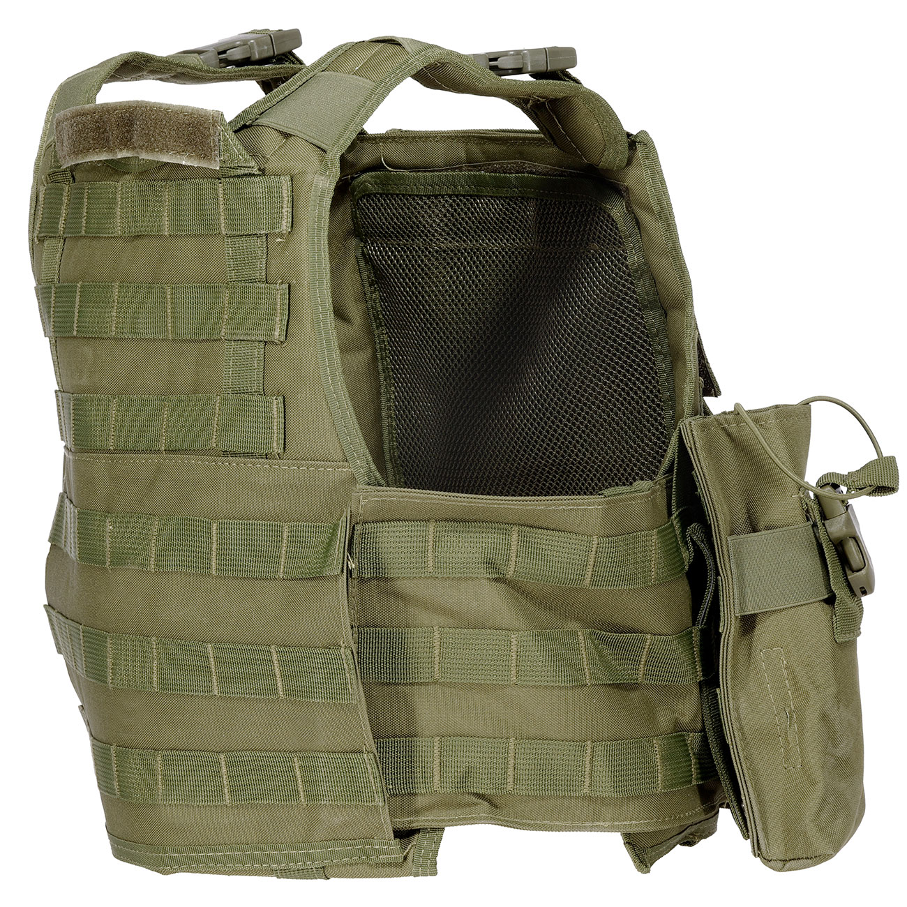 WoSport Kingrin M4 Tactical Molle Vest Einsatzweste oliv Bild 4