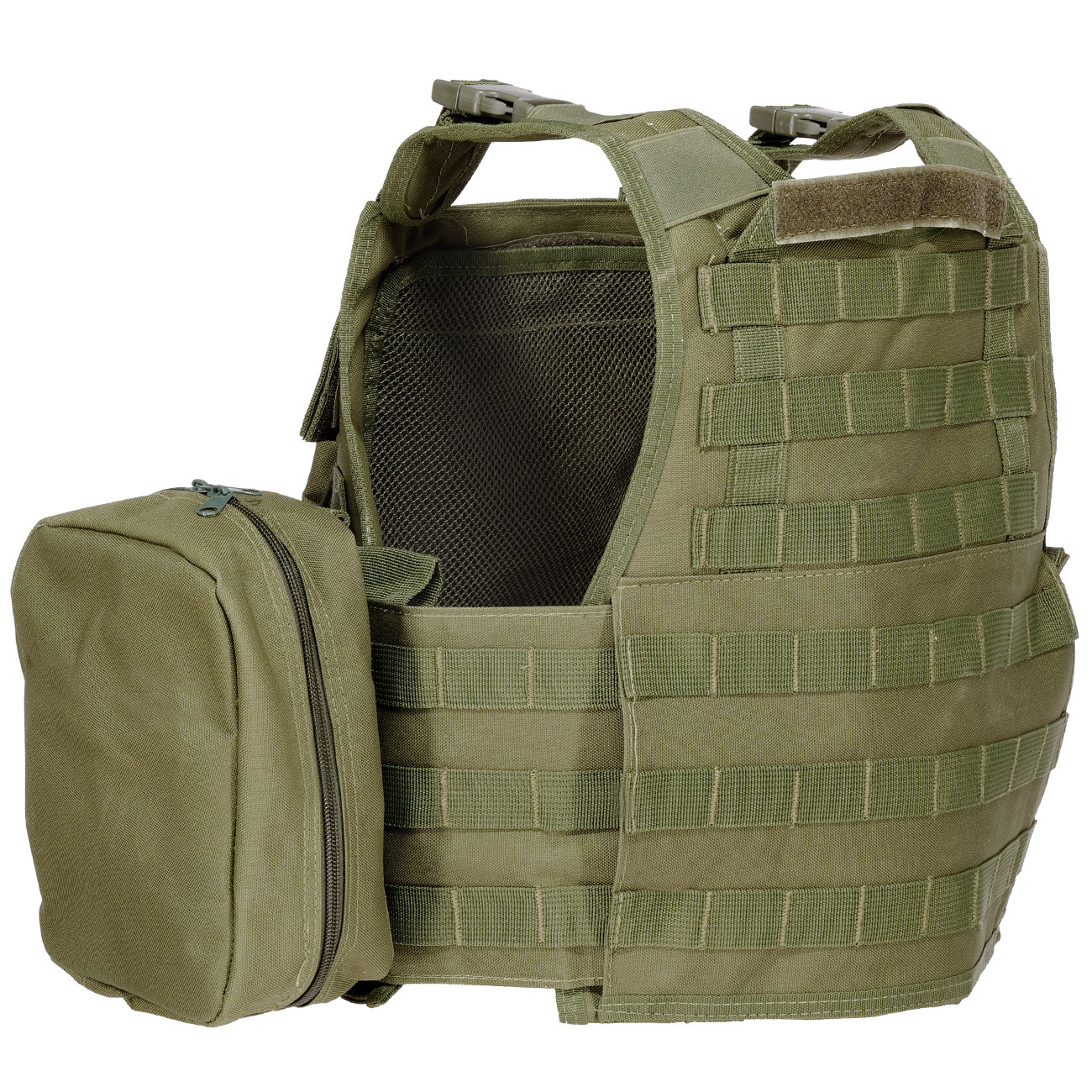 WoSport Kingrin M4 Tactical Molle Vest Einsatzweste oliv Bild 5