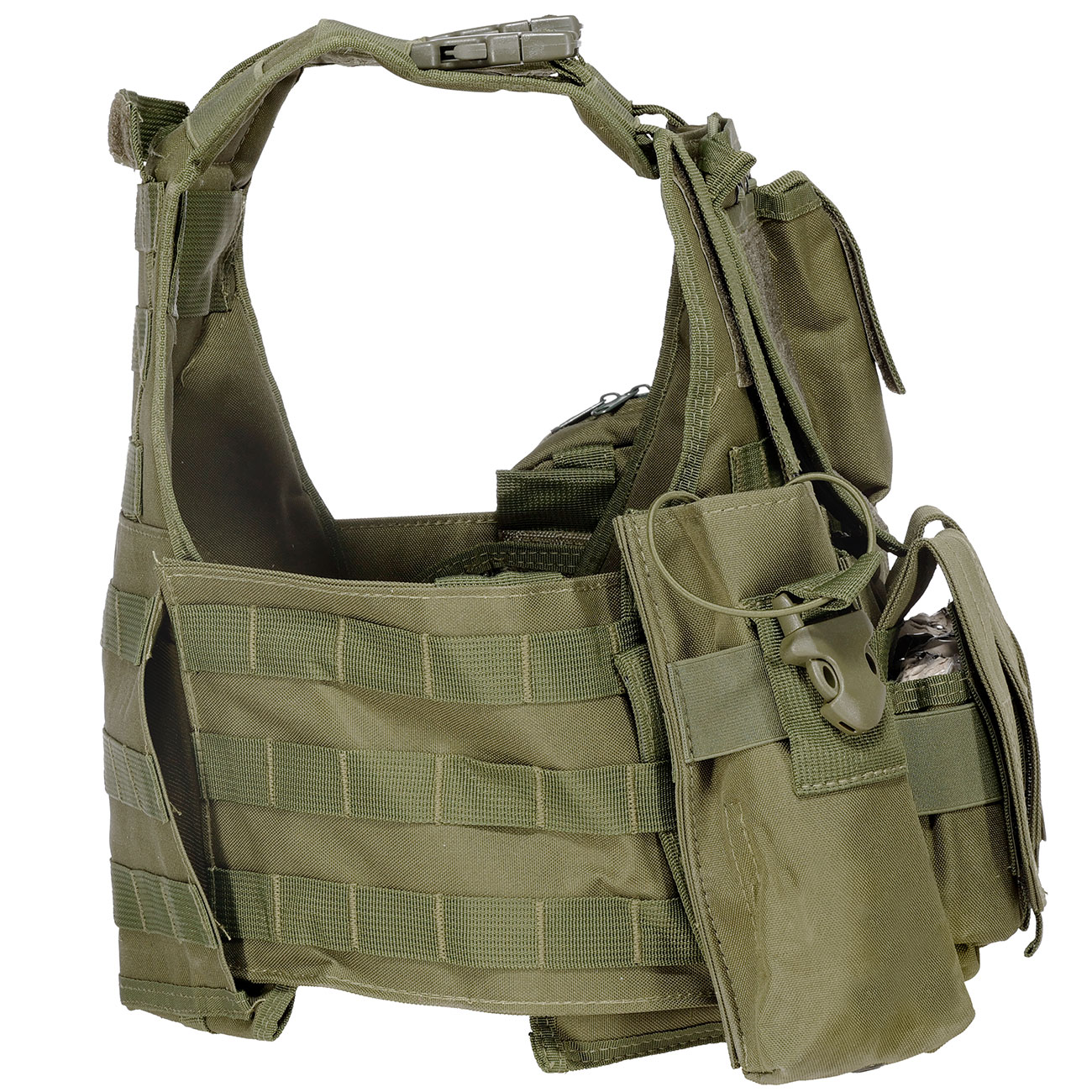 WoSport Kingrin M4 Tactical Molle Vest Einsatzweste oliv Bild 7