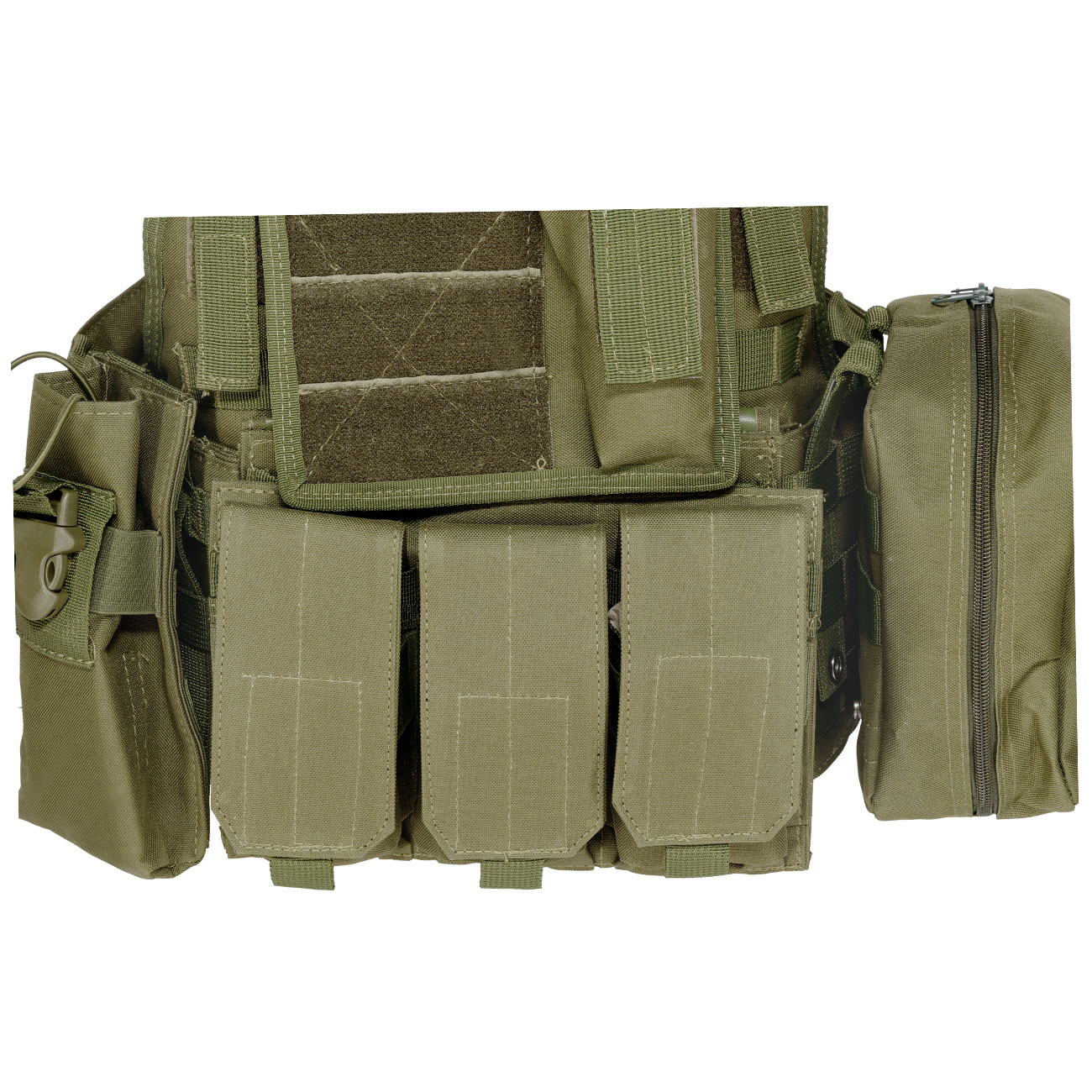 WoSport Kingrin M4 Tactical Molle Vest Einsatzweste oliv Bild 8