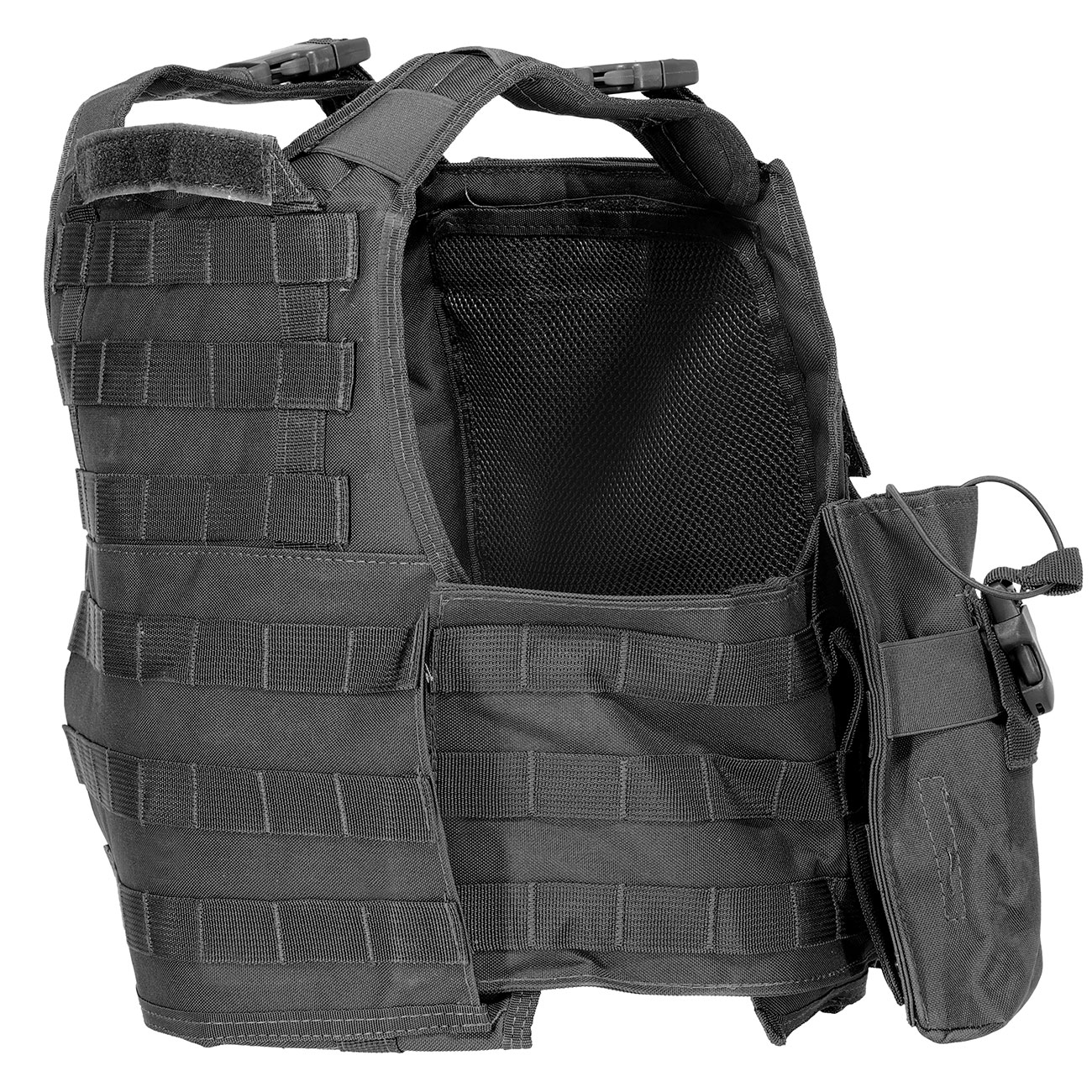 WoSport Kingrin M4 Tactical Molle Vest Einsatzweste schwarz Bild 4