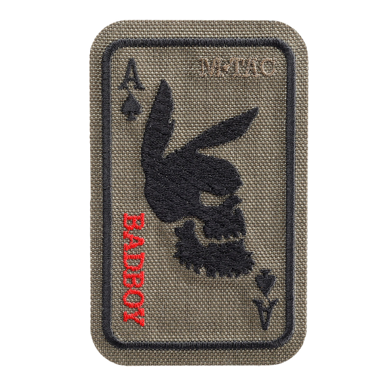 M-Tac Patch mit Klettflche Bad Boy ranger green