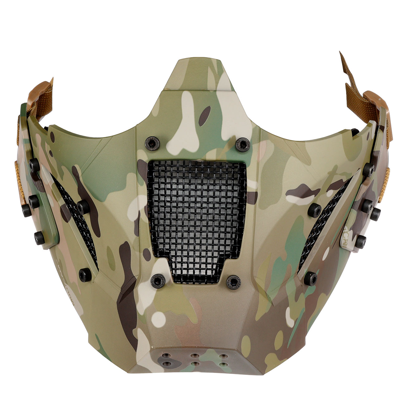 WoSport Iron Warrior Maske Lower Face mit Halterung fr / ohne FAST Helme camo Bild 5