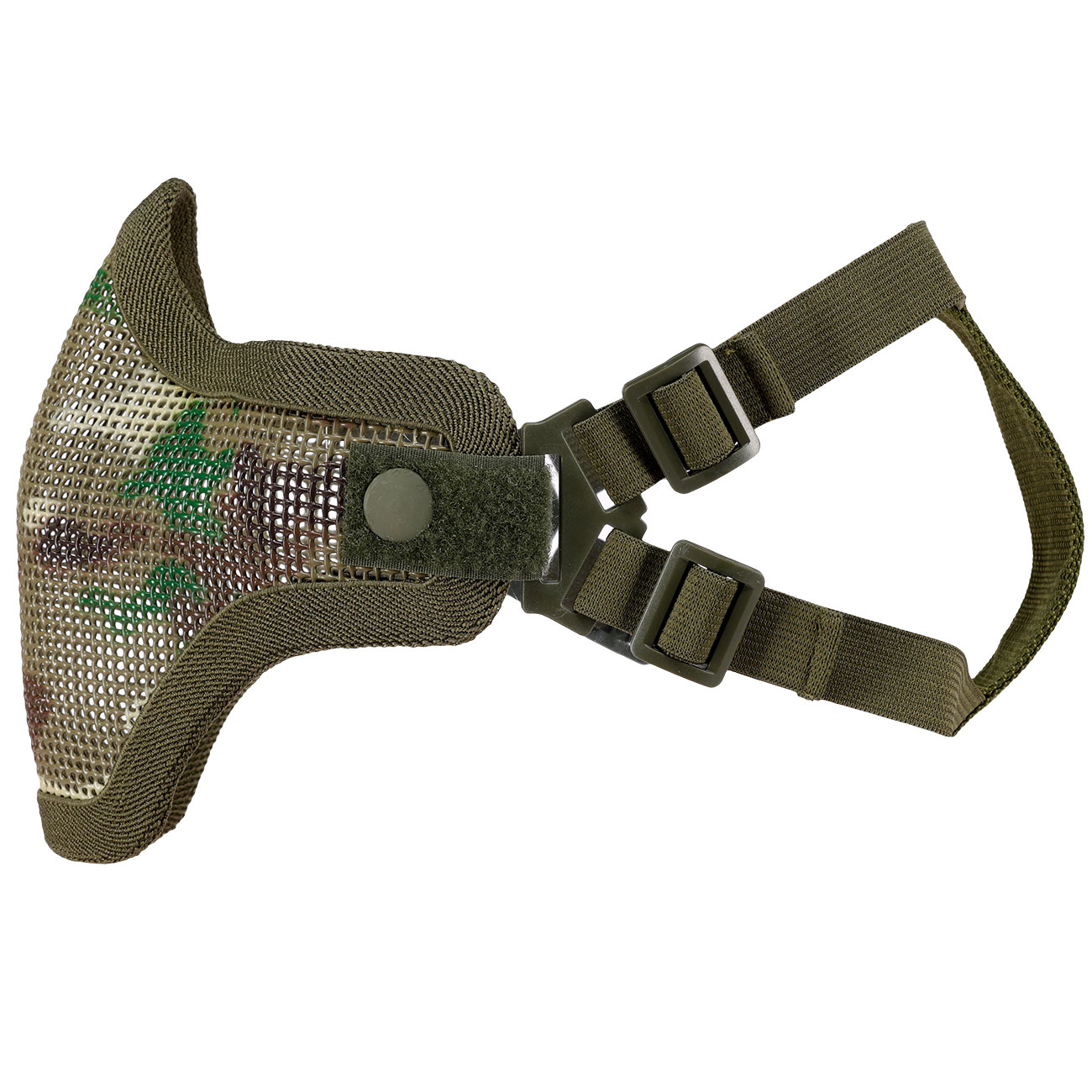 WoSport WST Scout V1 Airsoft Gittermaske Lower Face camo Bild 6