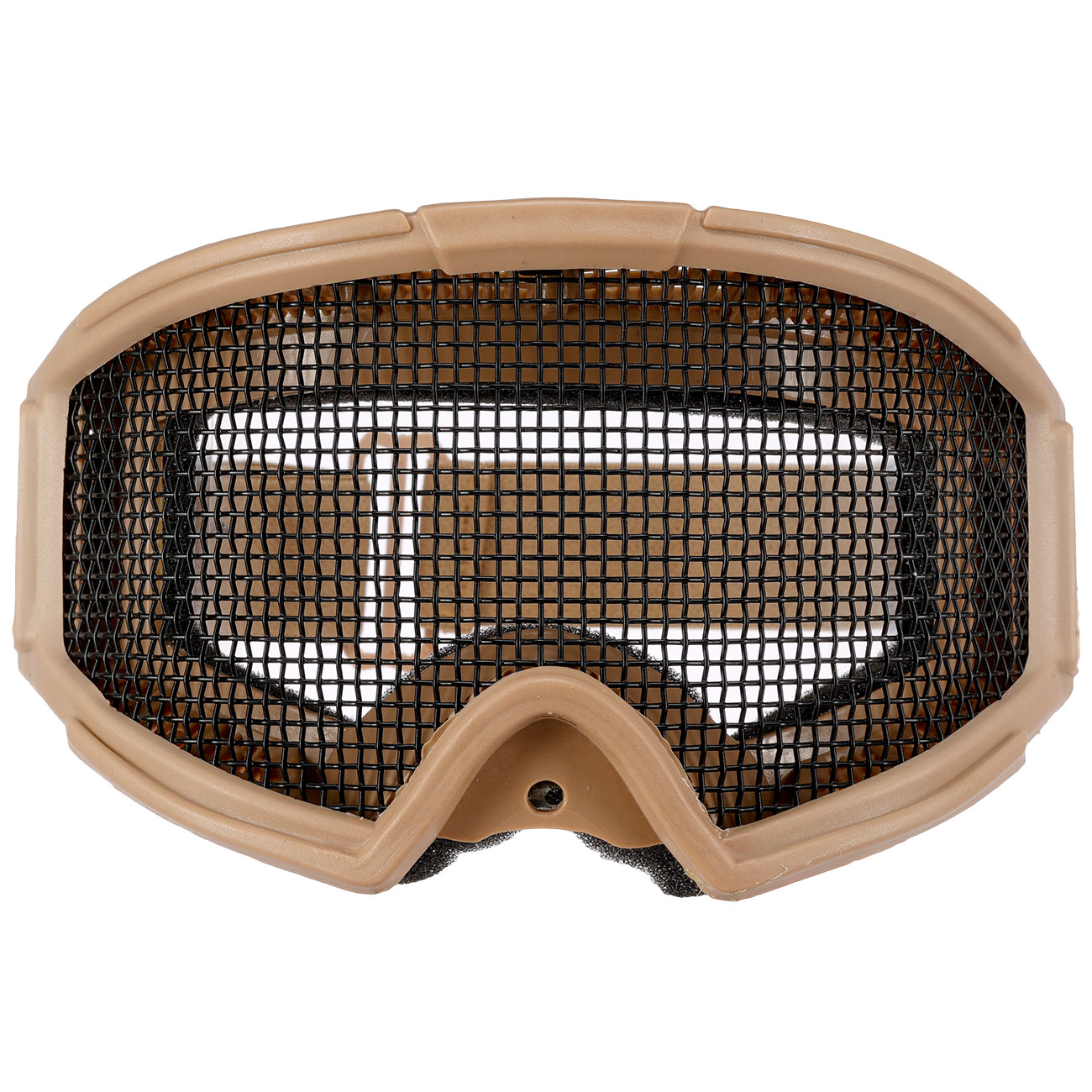 WoSport Transformer Foundation Steelmesh Eye Protection Airsoft Gitterbrille tan Bild 1