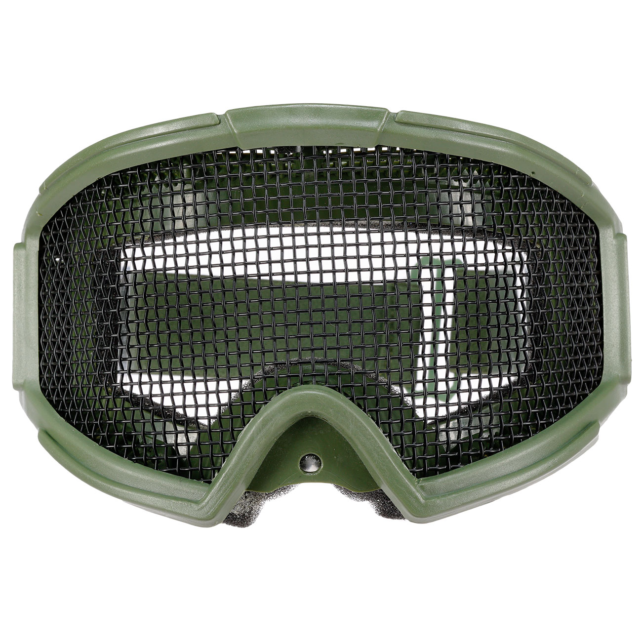 WoSport Transformer Foundation Steelmesh Eye Protection Airsoft Gitterbrille oliv Bild 1