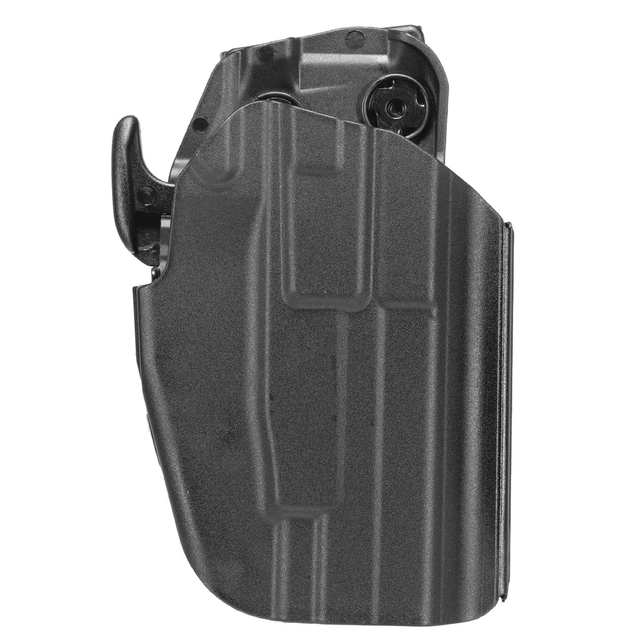 WoSport Universal Type-A Holster Kunststoff m. Grtelhalter fr Pistolen rechts schwarz