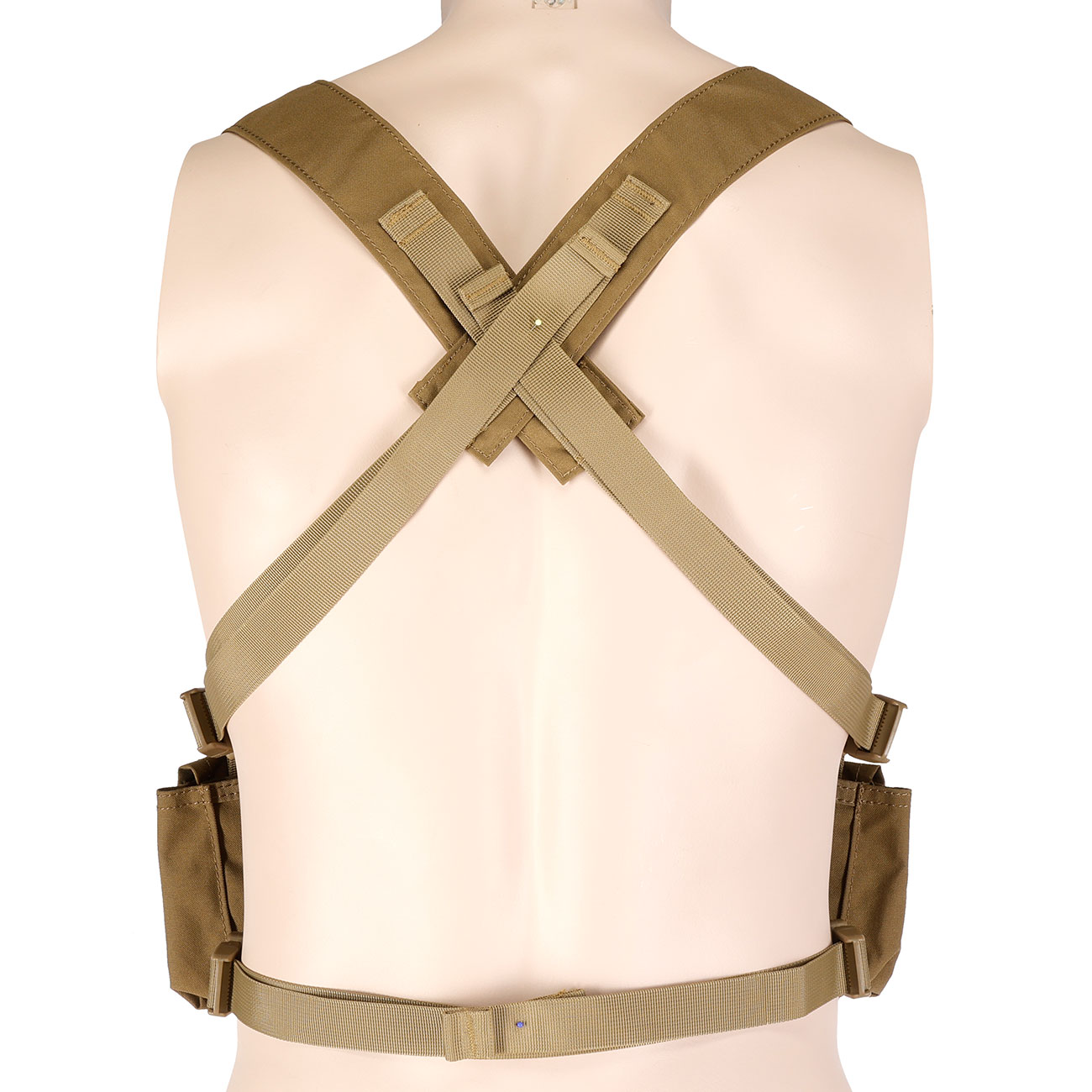 WoSport D3CRX-Style Tactical Chest Rig verstellbar tan Bild 7