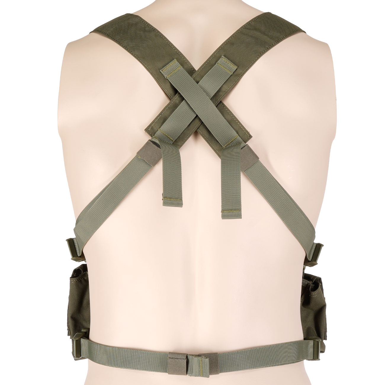 WoSport D3CRX-Style Tactical Chest Rig verstellbar oliv Bild 7