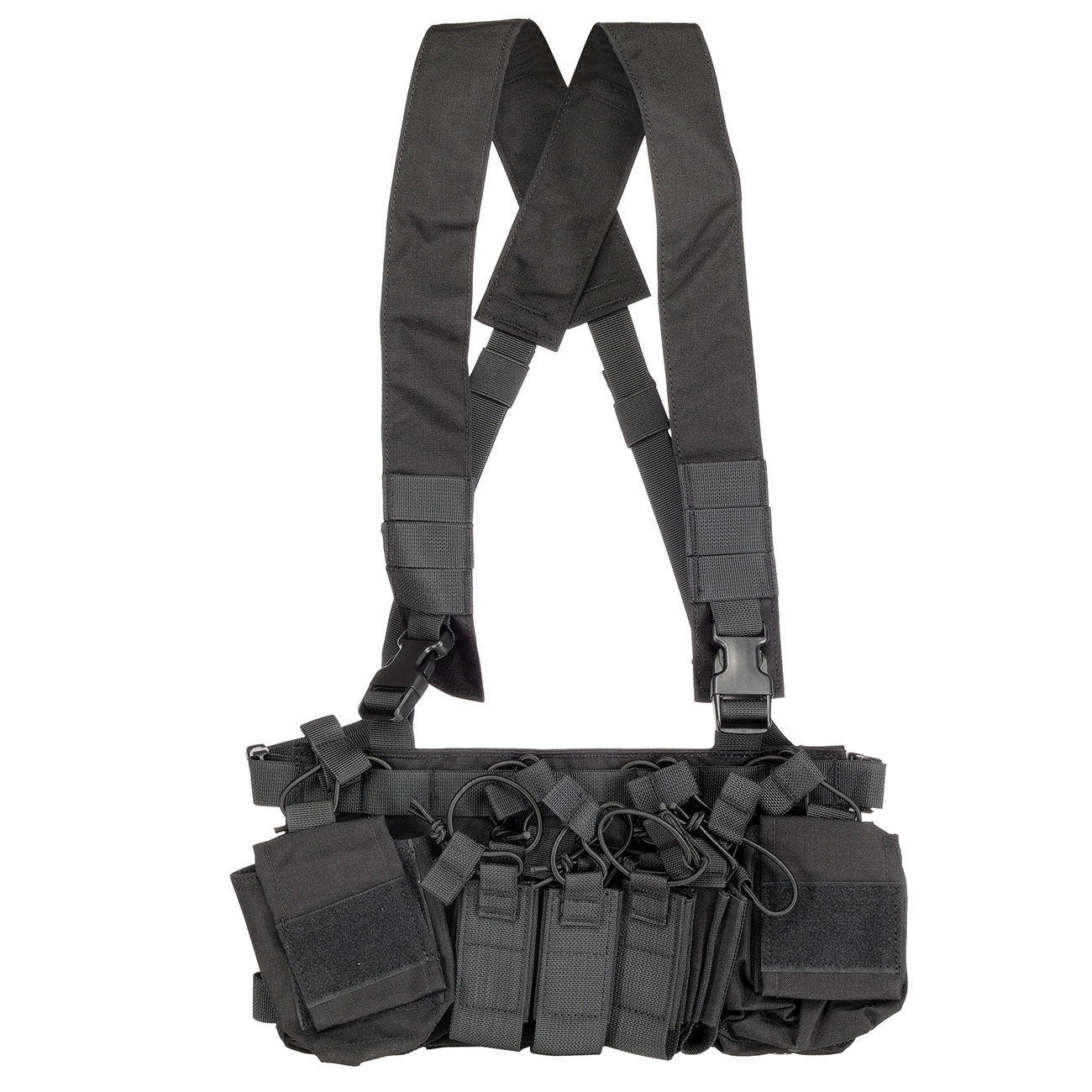 WoSport D3CRX-Style Tactical Chest Rig verstellbar schwarz