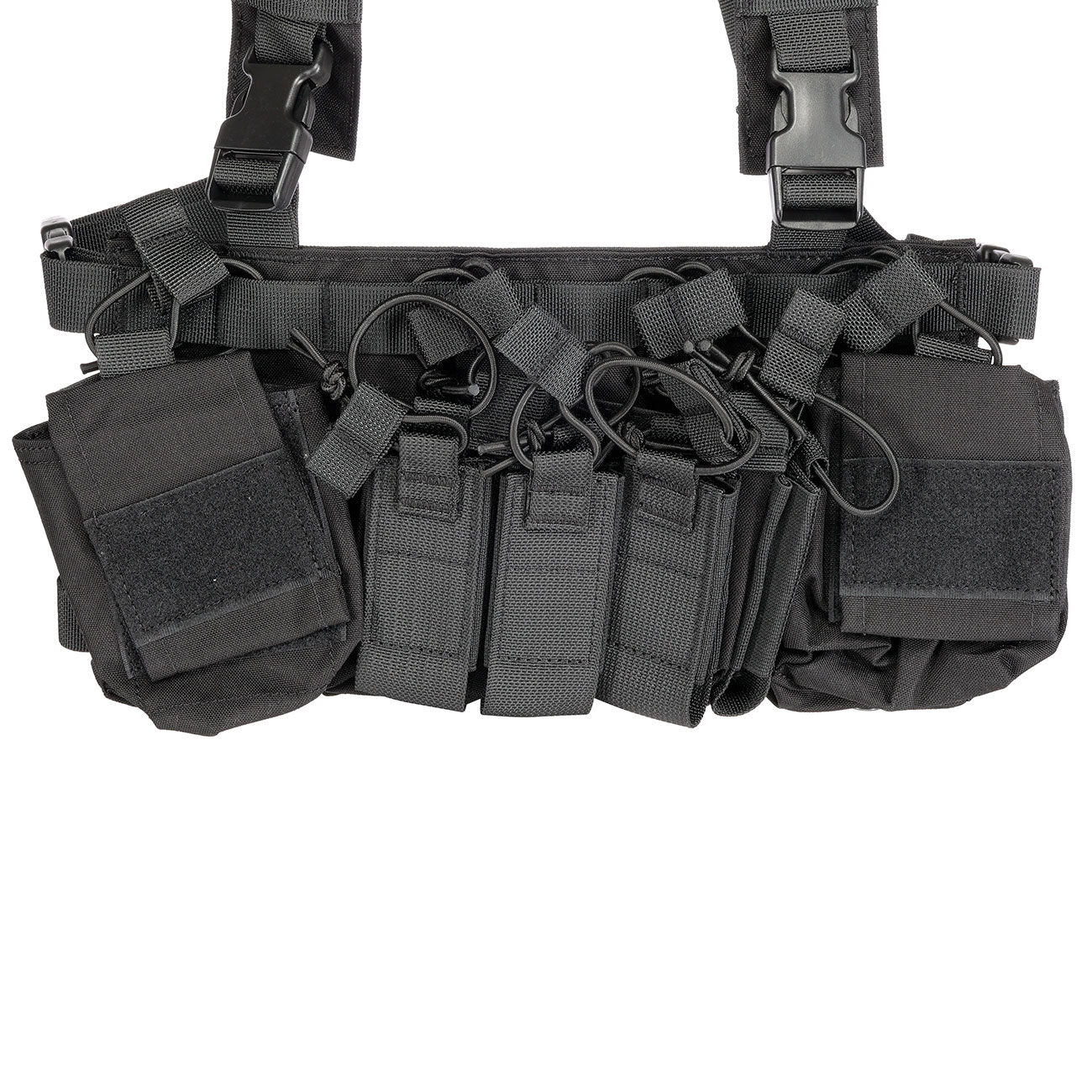 WoSport D3CRX-Style Tactical Chest Rig verstellbar schwarz Bild 4