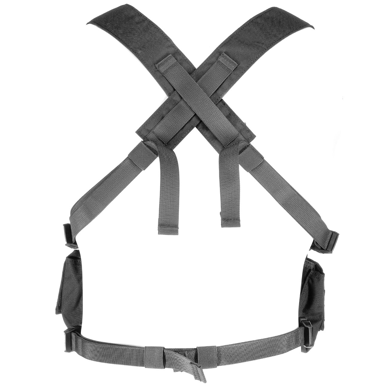 WoSport D3CRX-Style Tactical Chest Rig verstellbar schwarz Bild 7